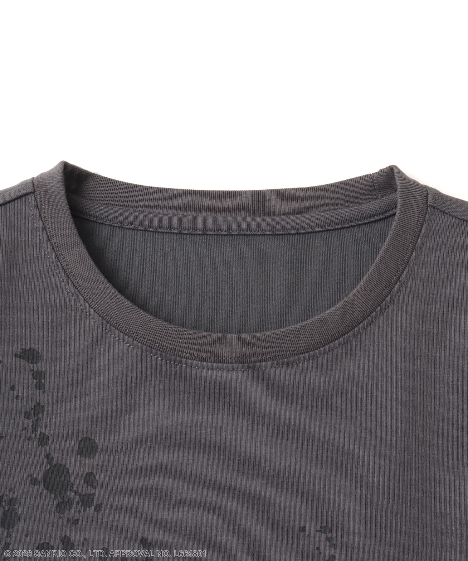 atmos pink x KUROMI Print T-shirt BLACK（アトモスピンク クロミ