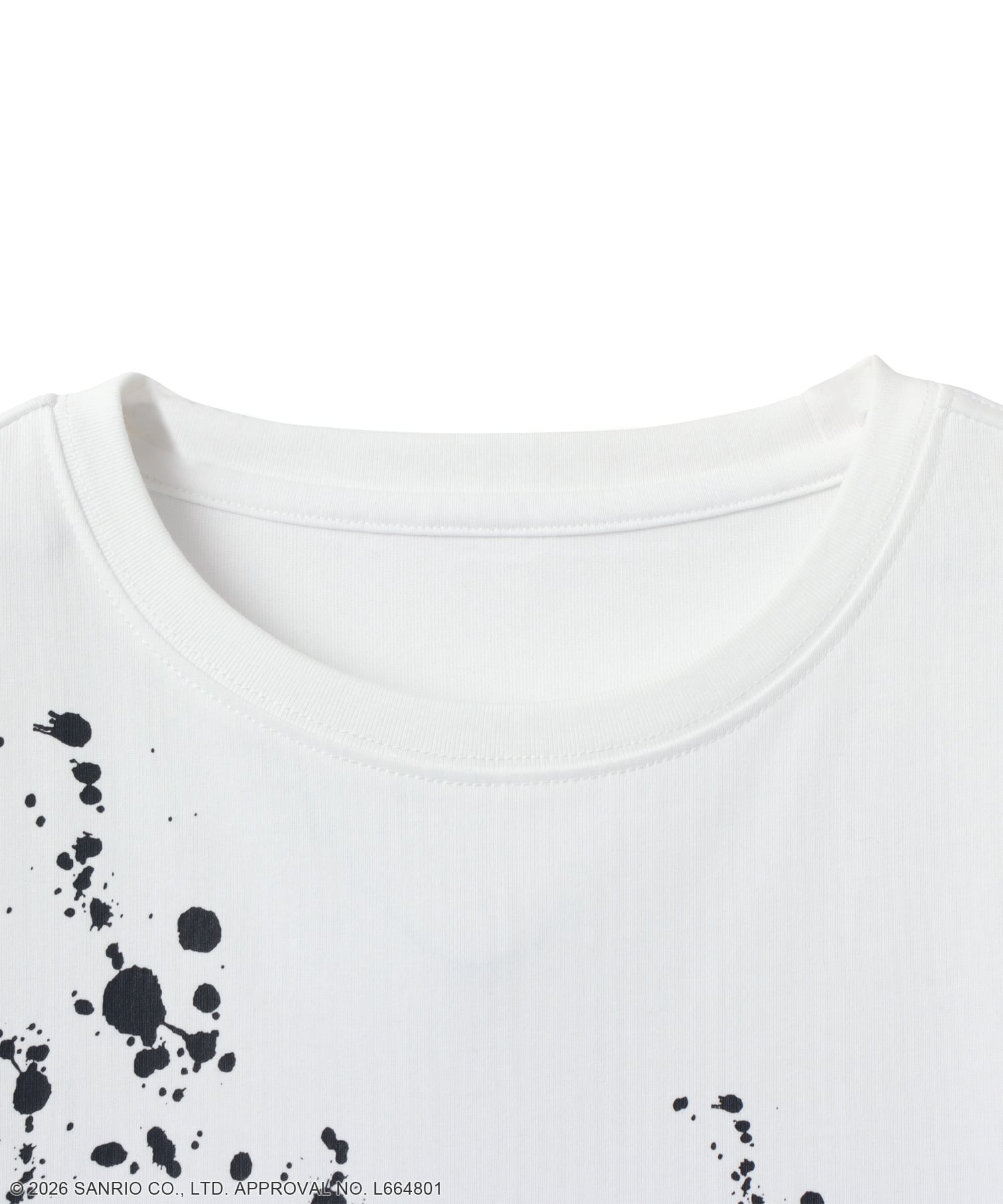 atmos pink x KUROMI Print T-shirt WHITE（アトモスピンク クロミ