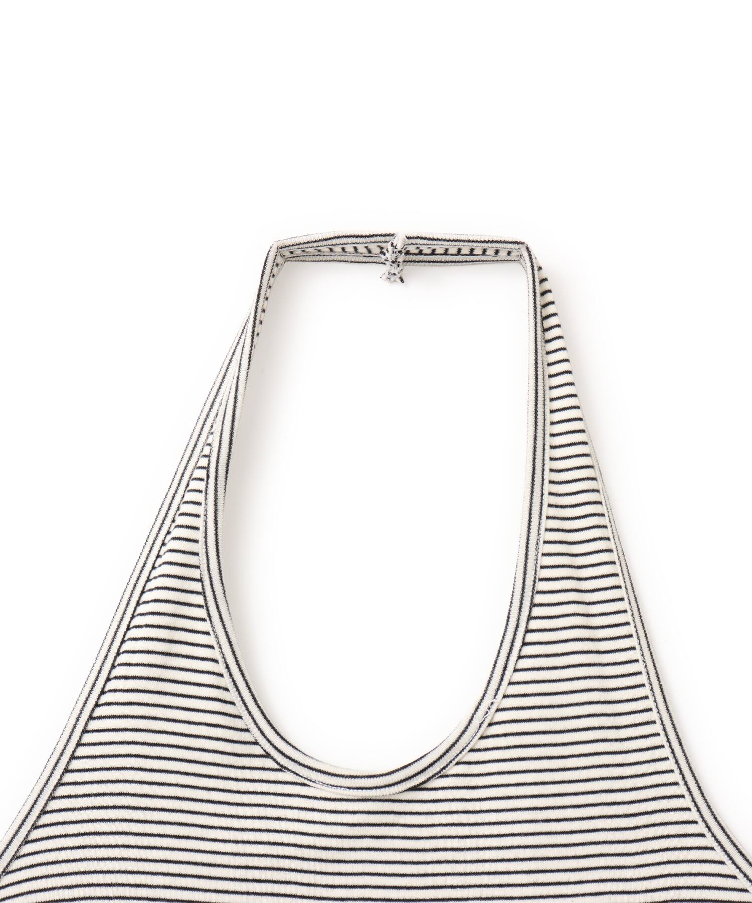 atmos pink Halter Neck Border Tank Top IVORYの画像