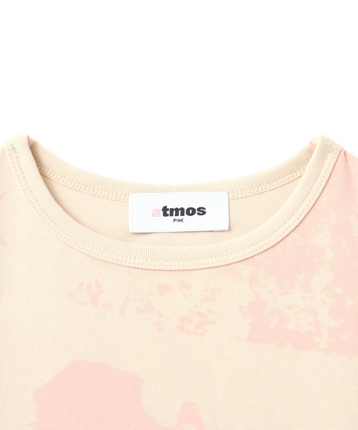 atmos pink Print T-shirt BEIGEの画像