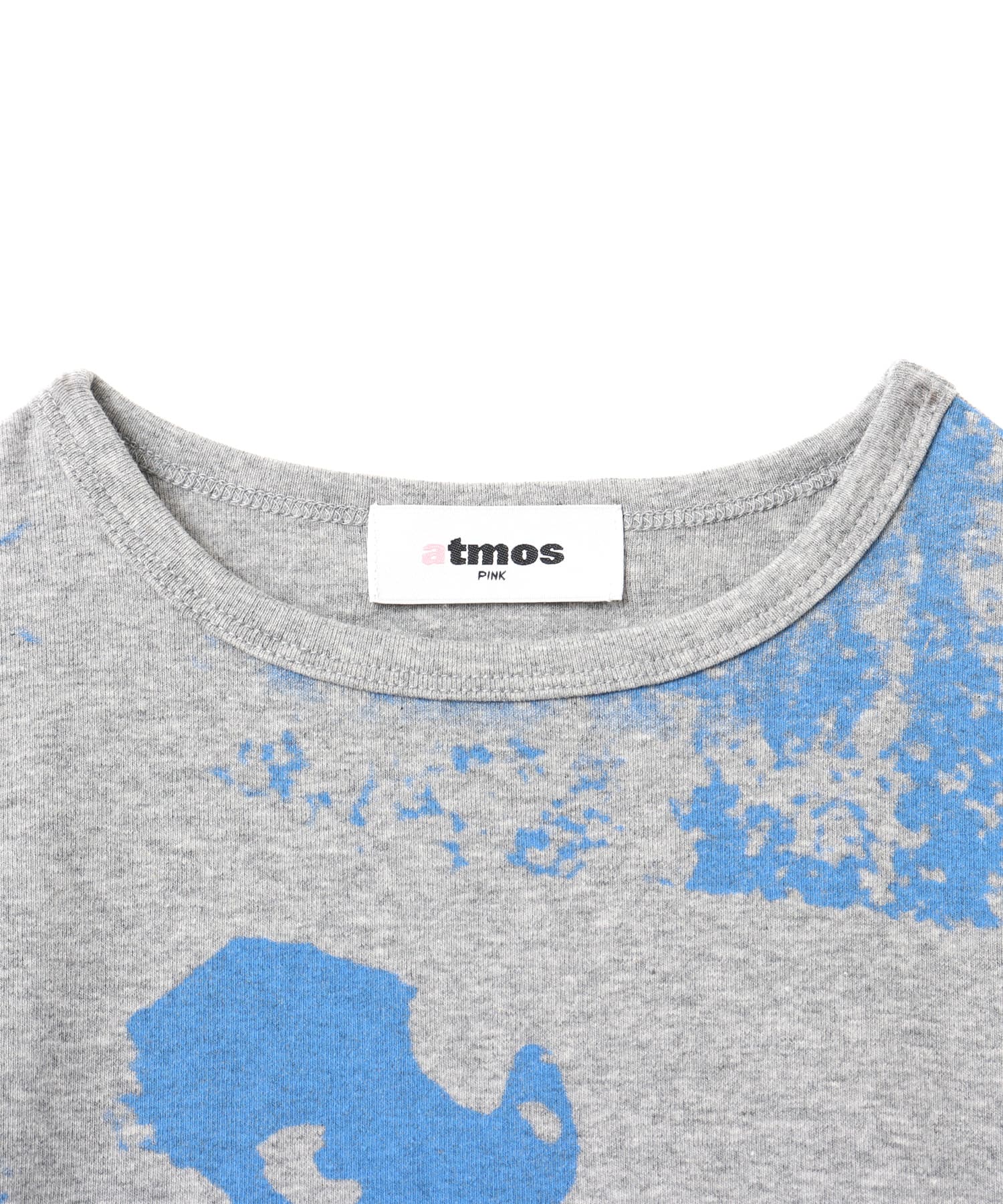 atmos pink Print T-shirt GRAYの画像