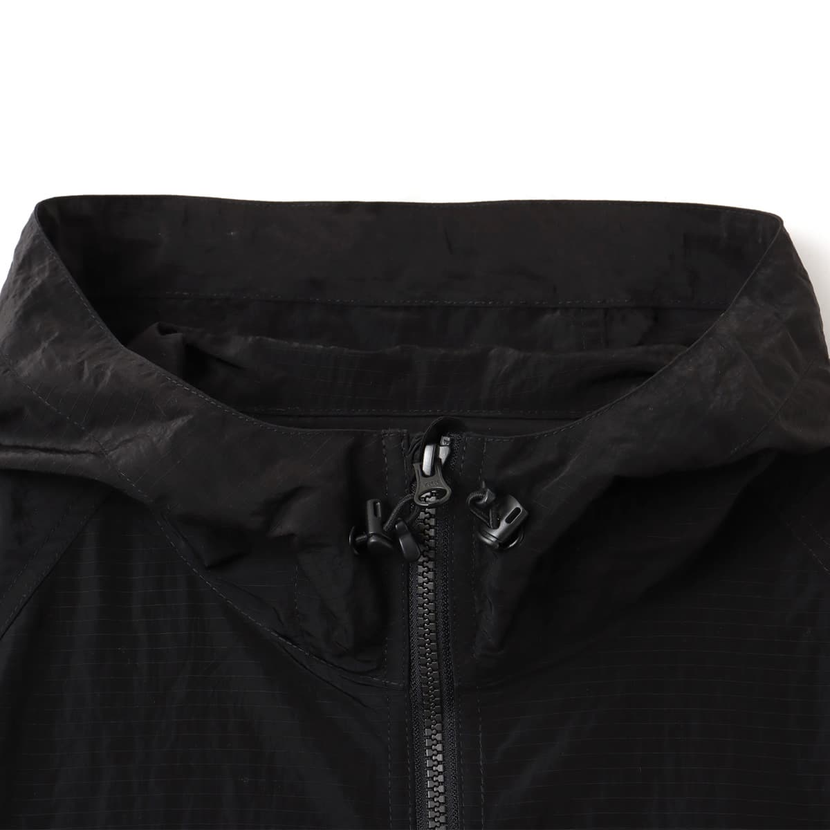 atmos pink Ripstop Shell Jacket BLACKの画像