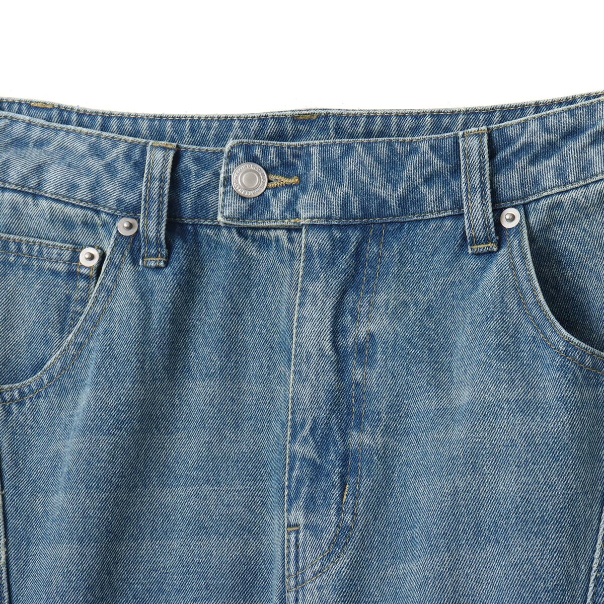 atmos pink Biker Denim Pants BLUEの画像