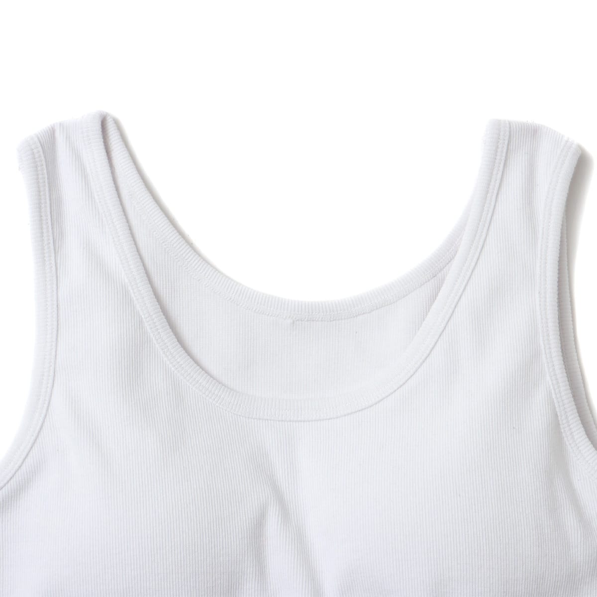 atmos pink Basic inner wear WHITEの画像