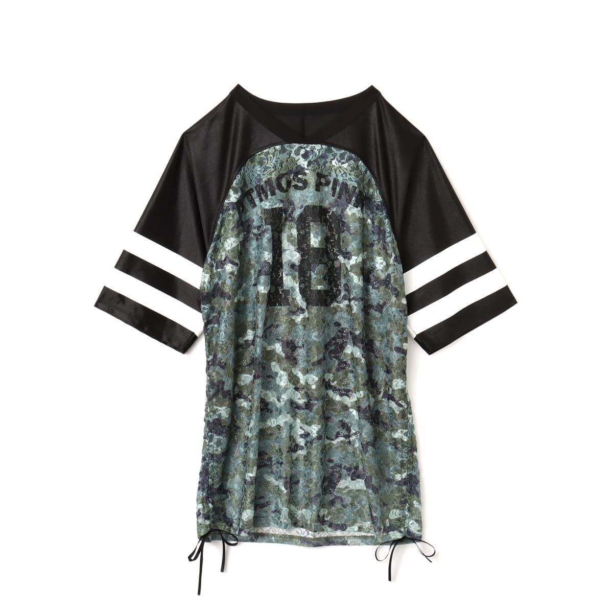 atmos pink Lace Docking T-shirt CAMOUFLAGEの画像