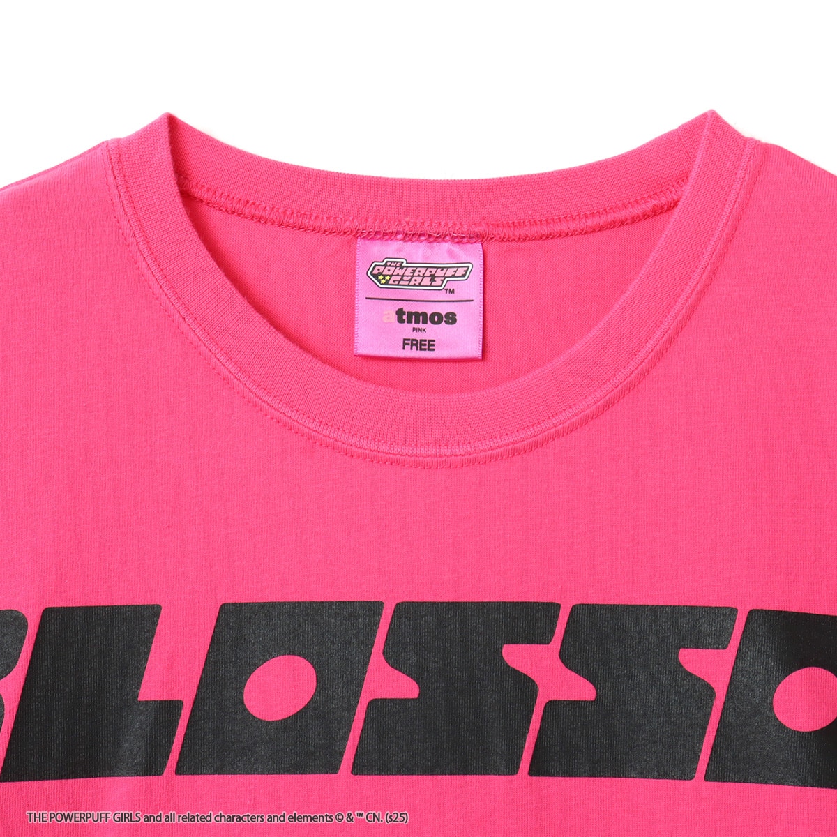 The Powerpuff Girls x atmos pink Color T-shirt PINKの画像
