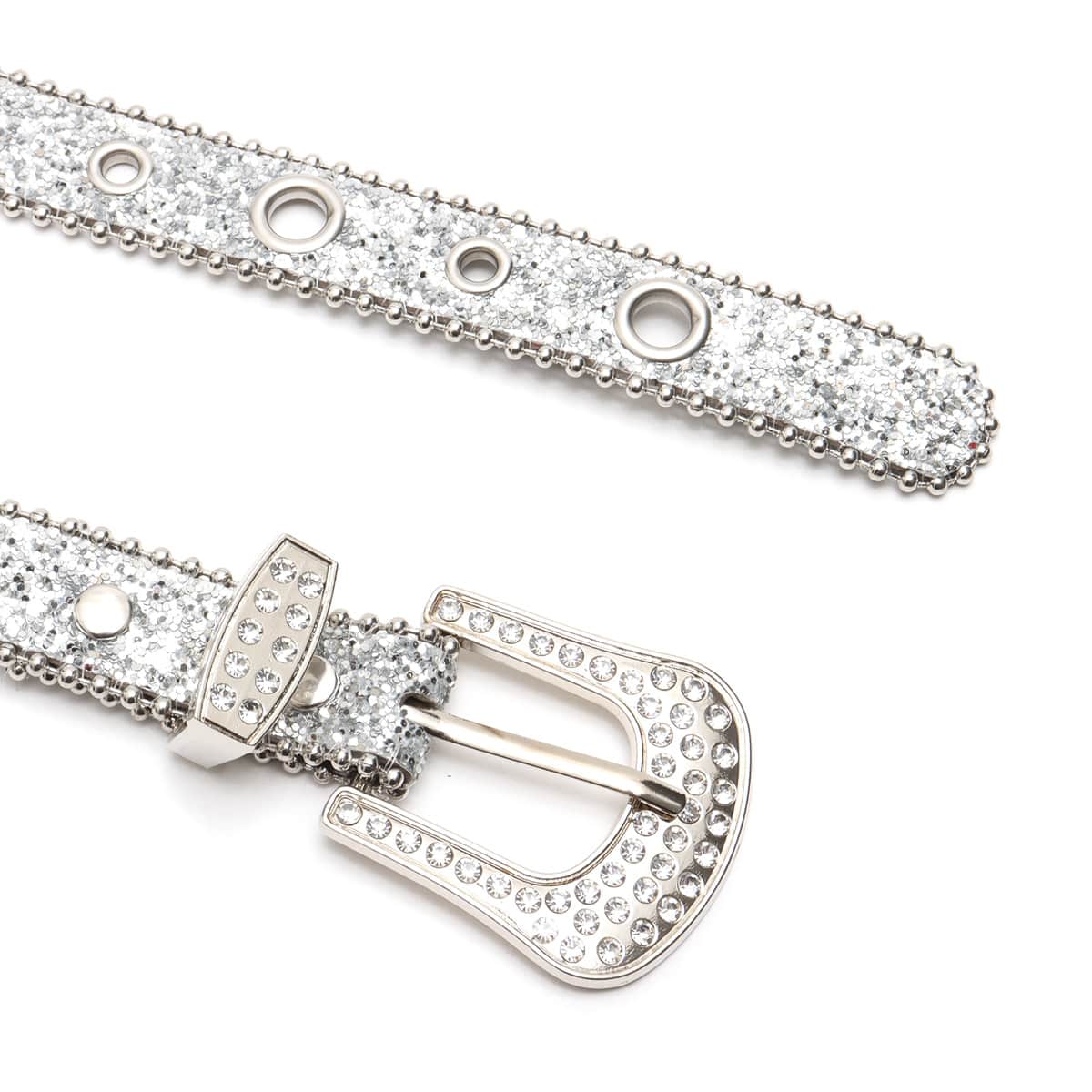 atmos pink Rhinestone Belt SILVERの画像