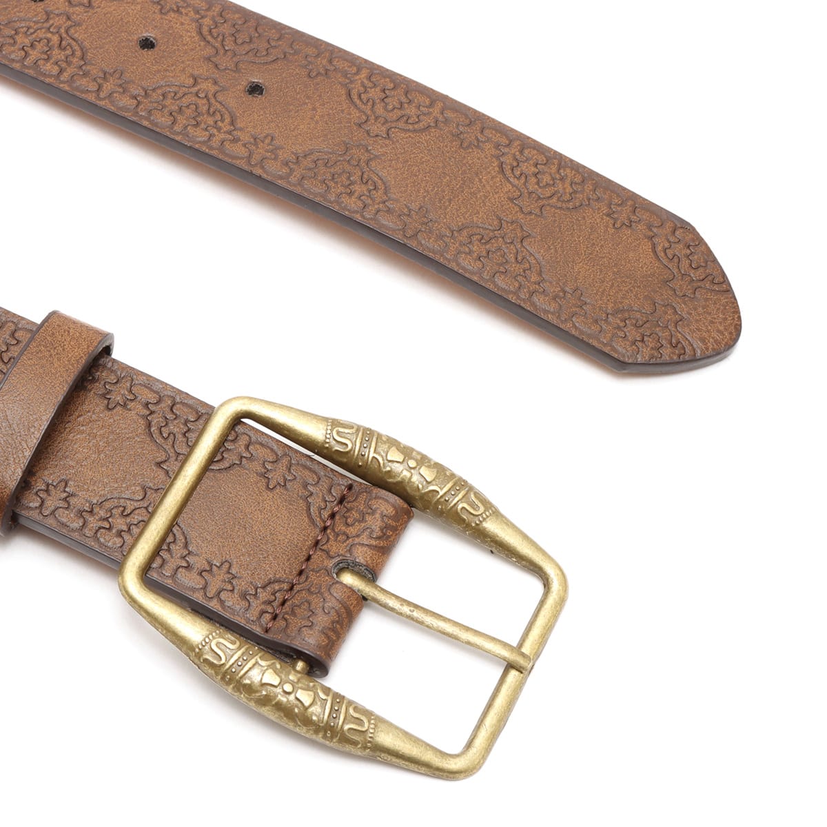 atmos pink Vintage Style Belt BROWNの画像