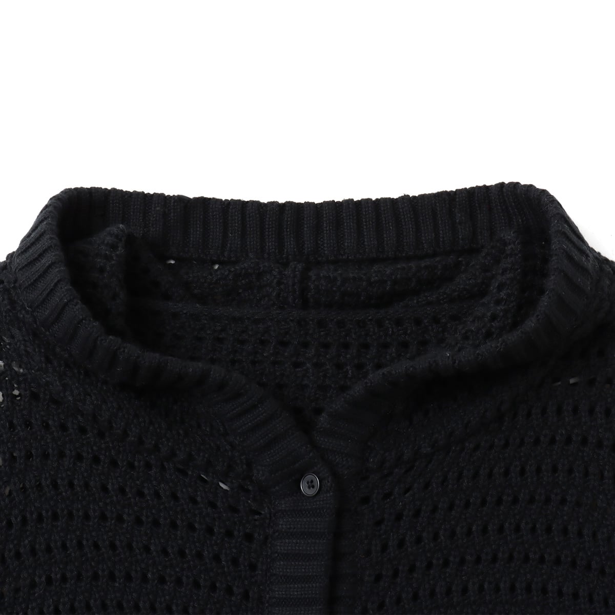 atmos pink Hoodie Knit Cardigan BLACKの画像