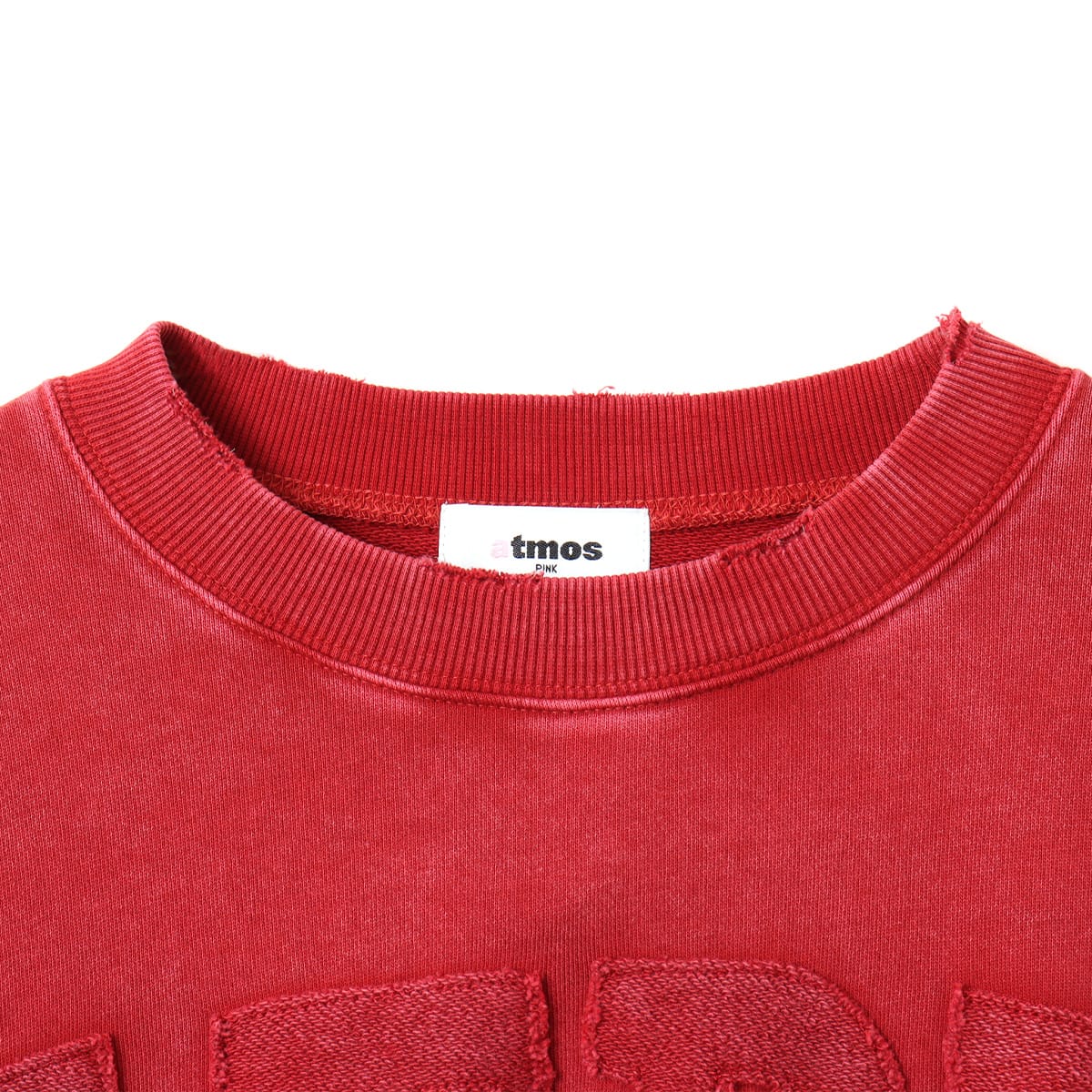 atmos pink Vintage Sweatshirt REDの画像