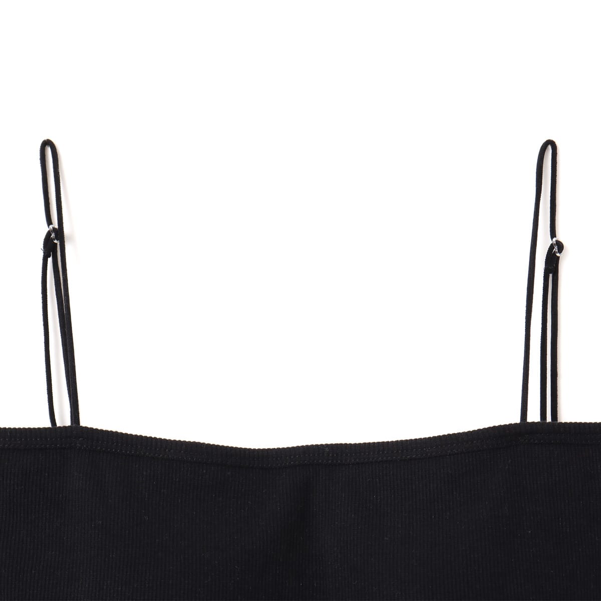 atmos pink Logo Embroidery Camisole BLACKの画像