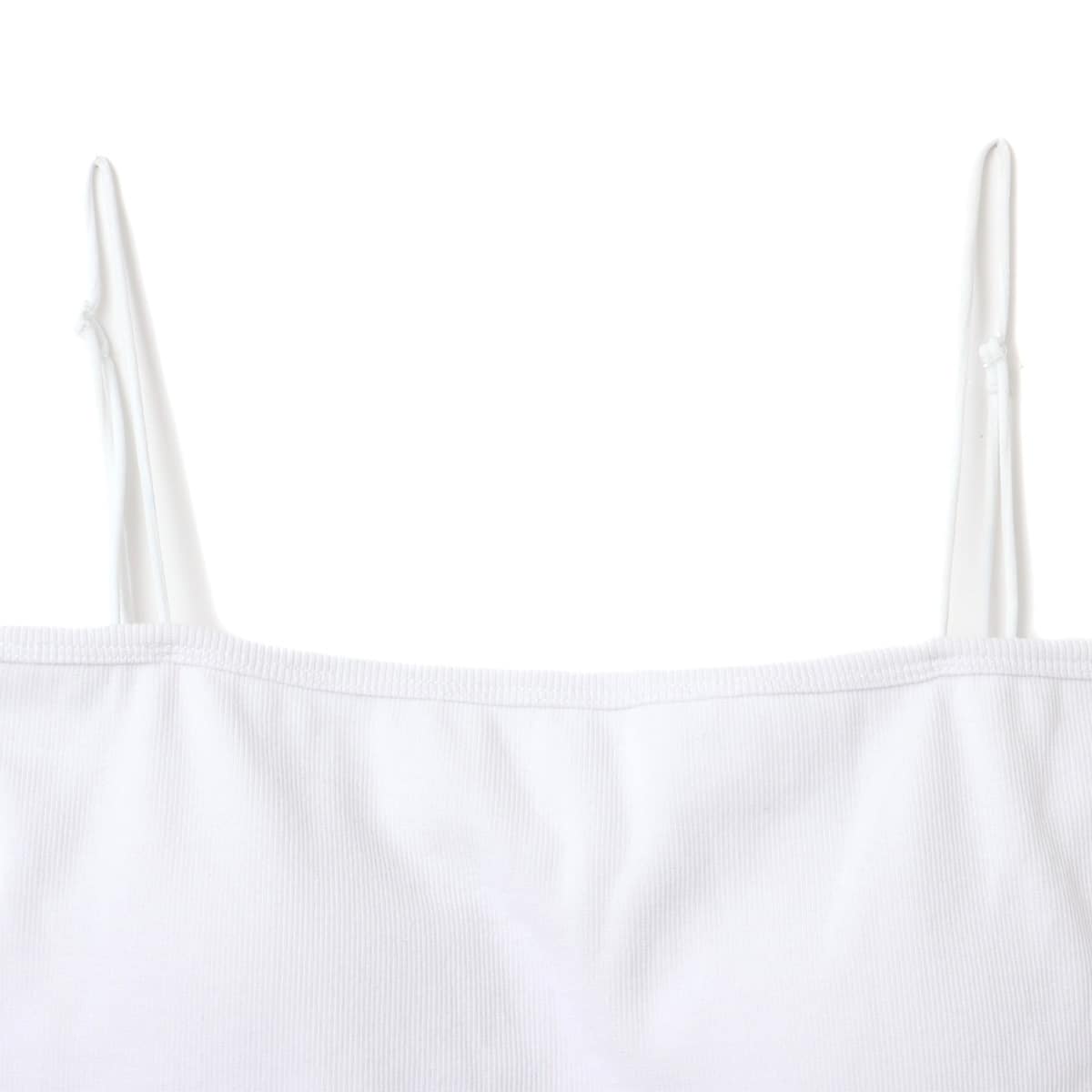 atmos pink Logo Embroidery Camisole WHITEの画像