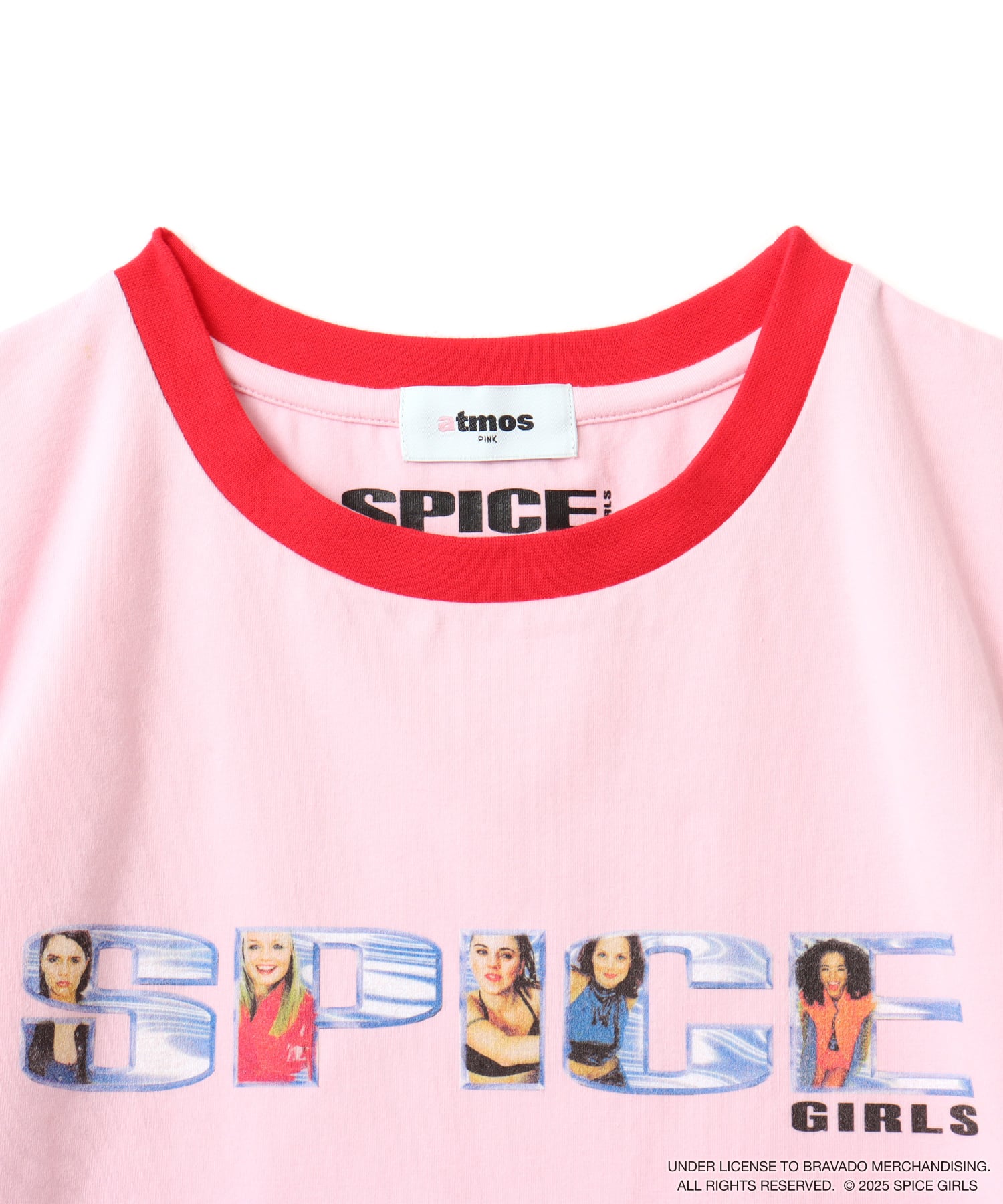 atmos pink x SPICE GIRLS Short T-shirt PINKの画像