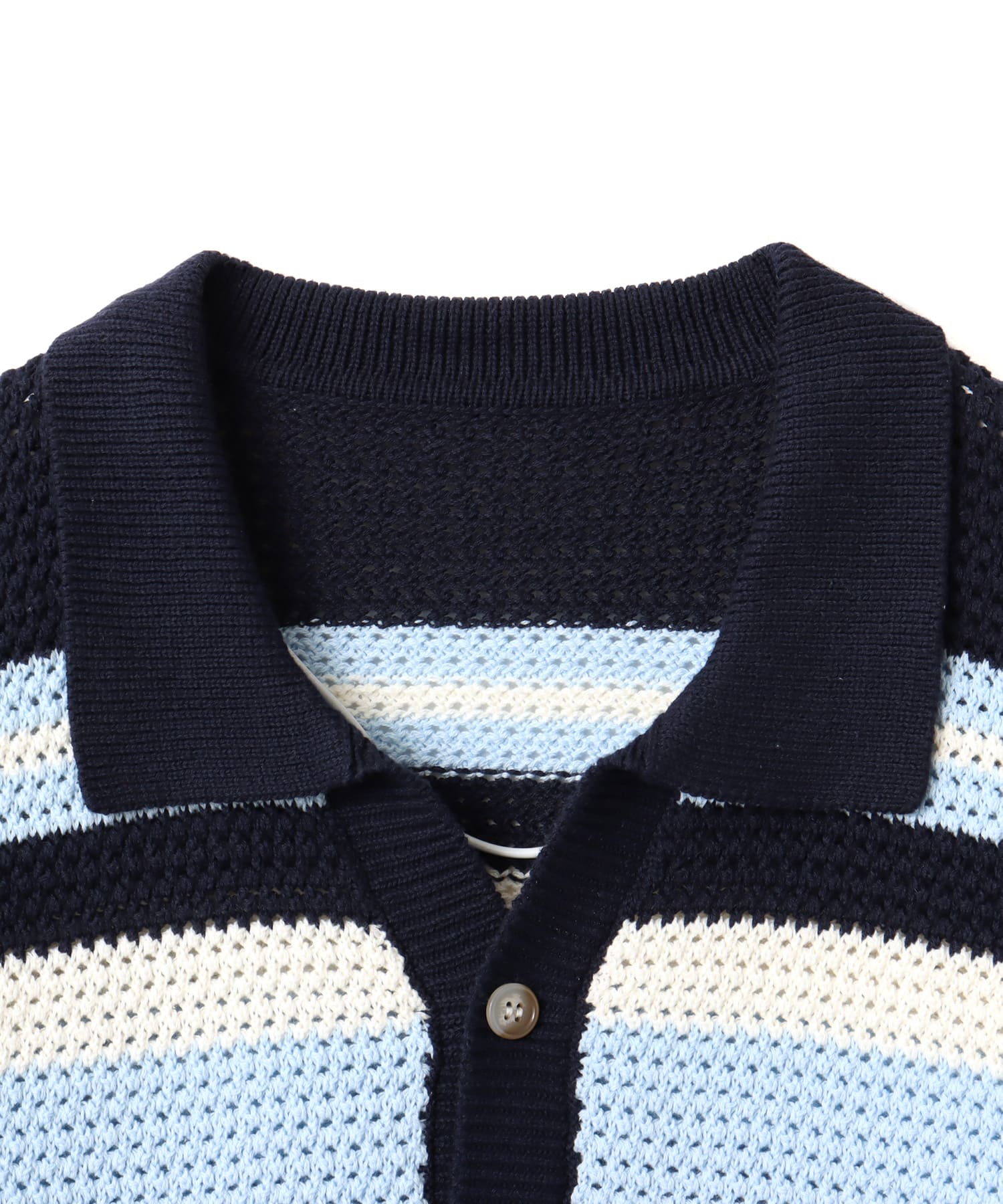 atmos pink Crochet T-shirt BLUEの画像