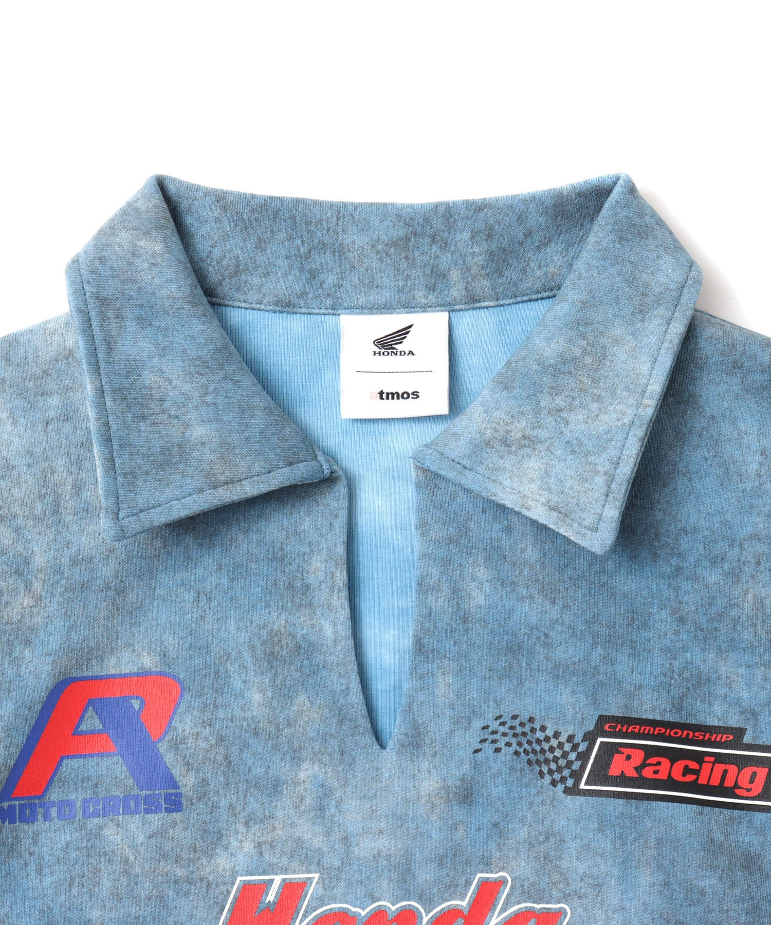 HONDA x atmos pink Racing Dress BLUEの画像