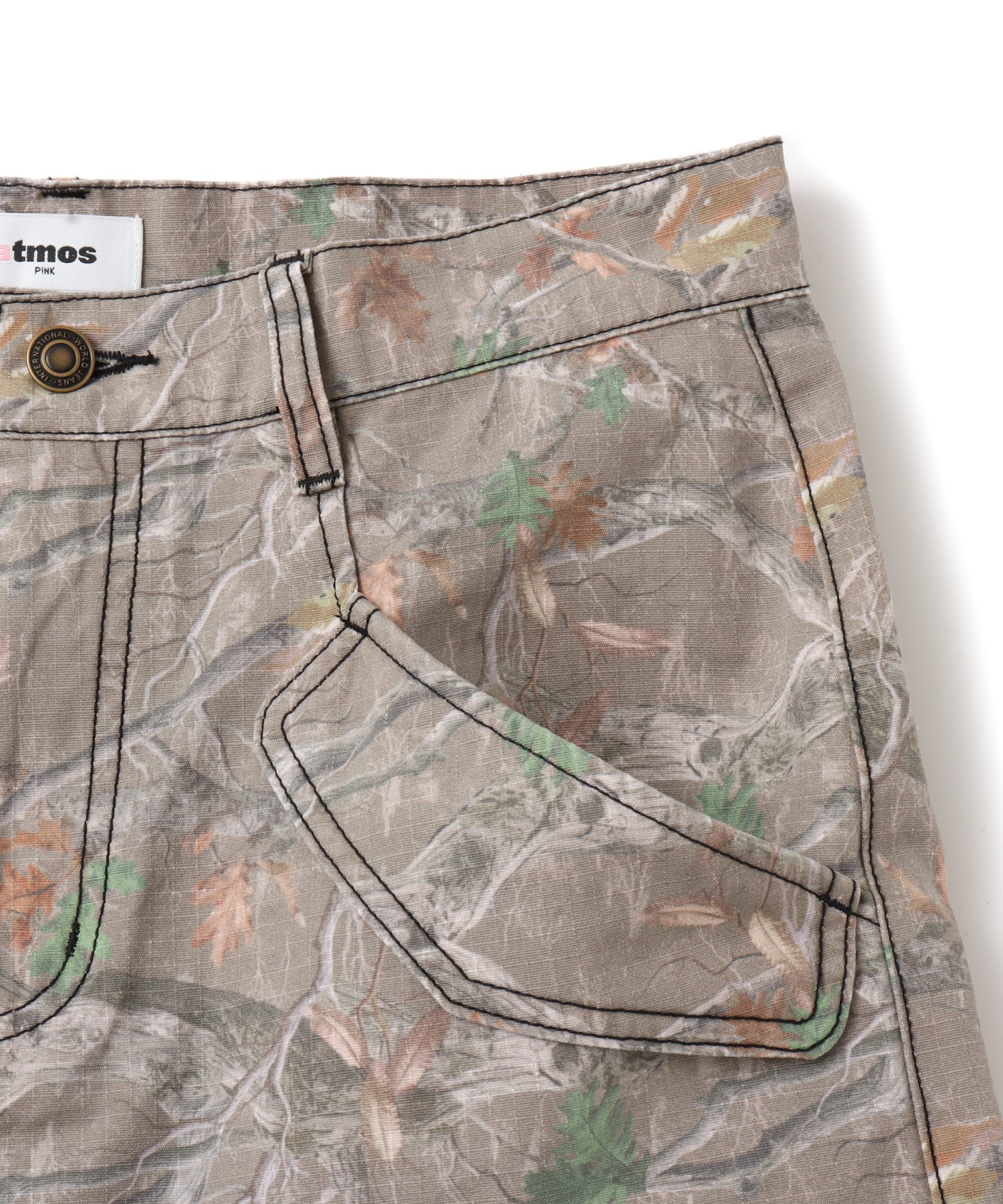 atmos pink Real Tree Camouflage Short Pants CAMOUFLAGE BROWNの画像