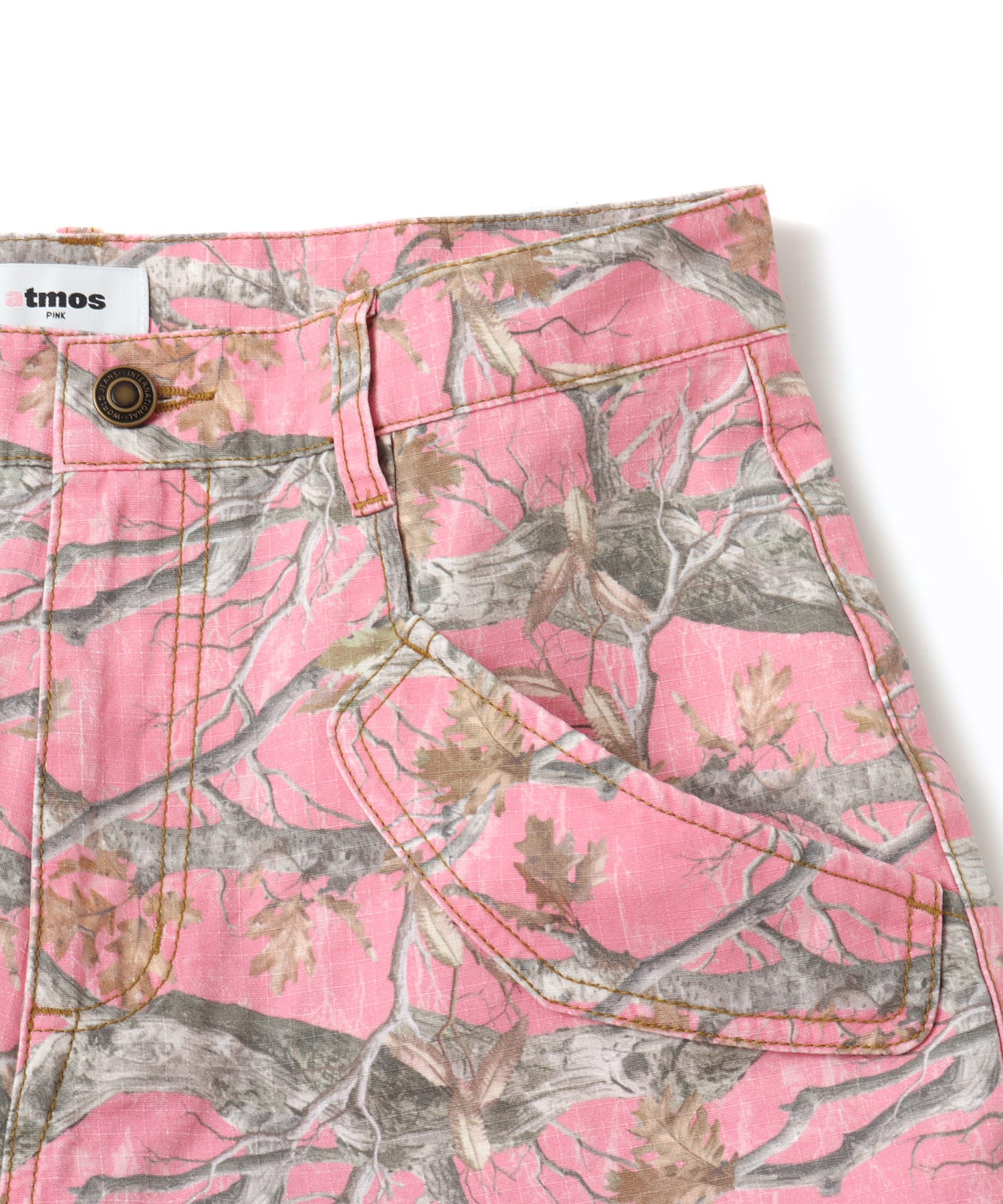 atmos pink Real Tree Camouflage Short Pants CAMOUFLAGE PINKの画像