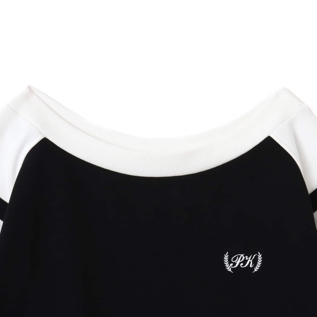 atmos pink Bell Sleeves Line Sweatshirt BLACKの画像