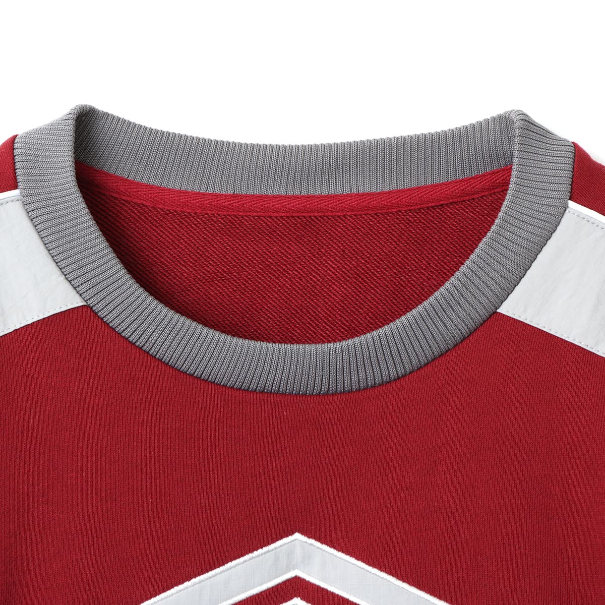 UMBRO × atmos pink Sweat Top BURGUNDYの画像