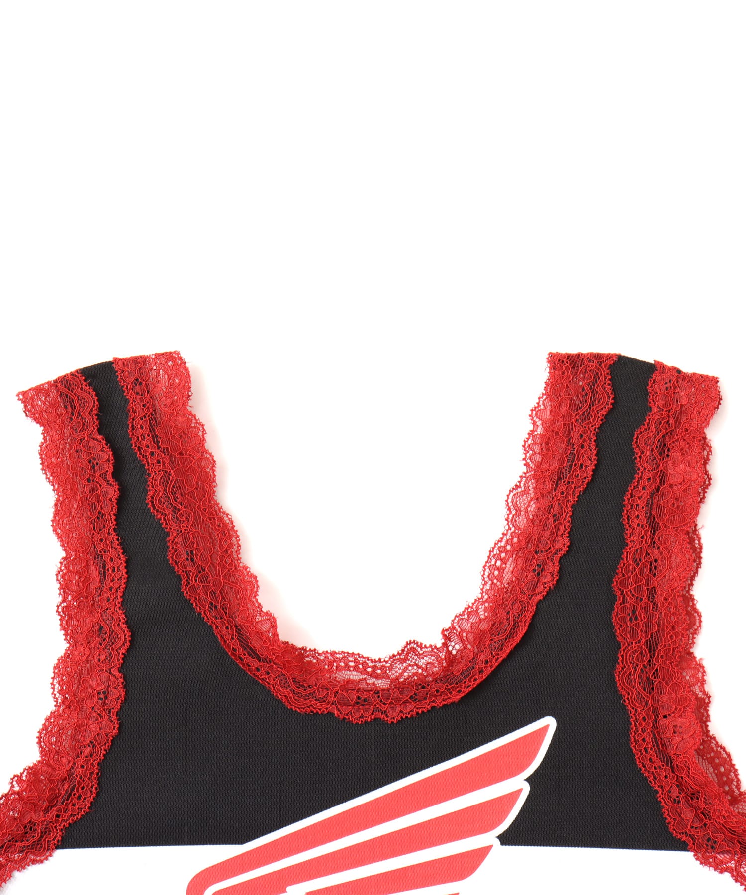 HONDA x atmos pink Racing Tank Top BLACKの画像
