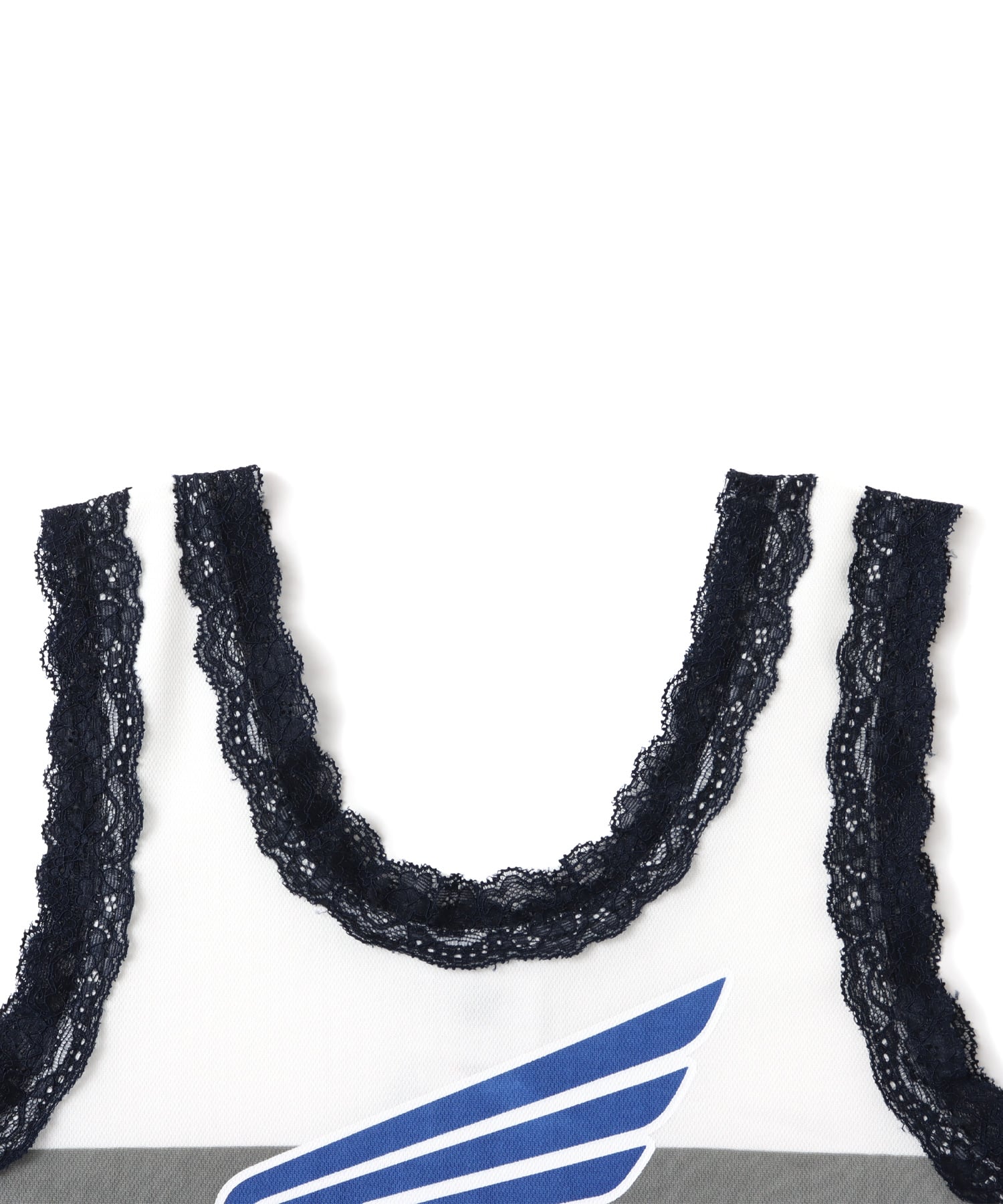 HONDA x atmos pink Racing Tank Top IVORYの画像