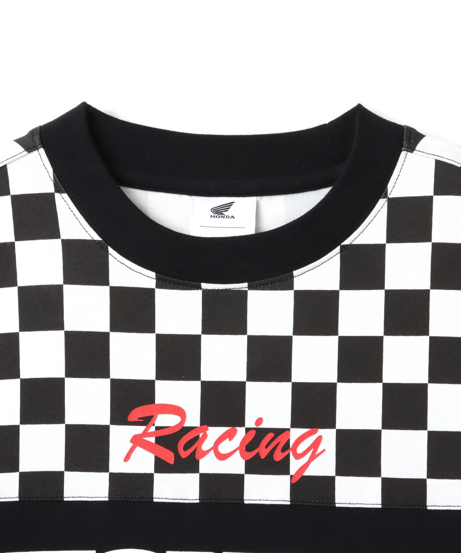 HONDA x atmos pink Racing Over T-shirt CHECKの画像