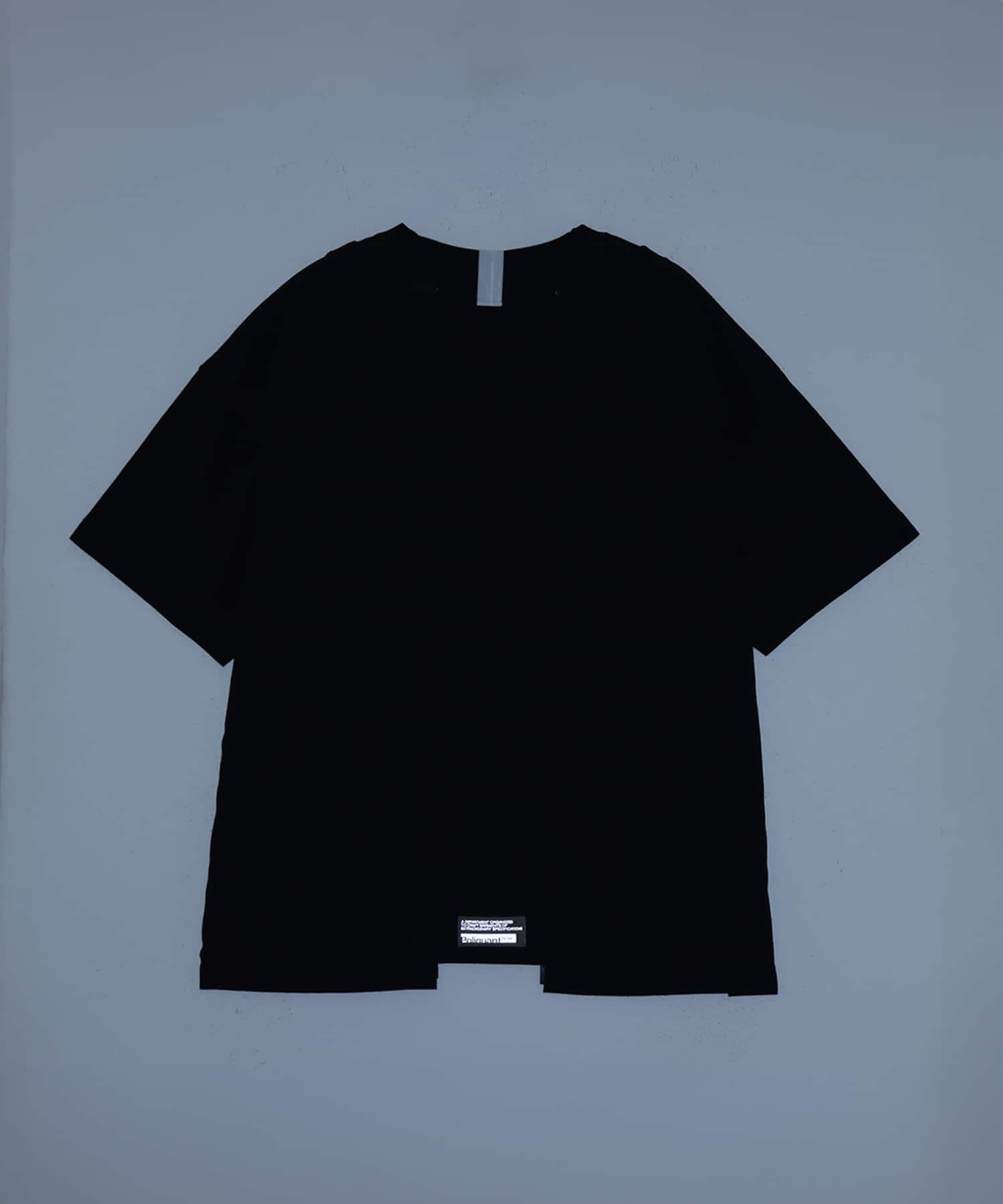 Poliquant THE ASSEMBLE EDITING S/S TEE BLACKの画像