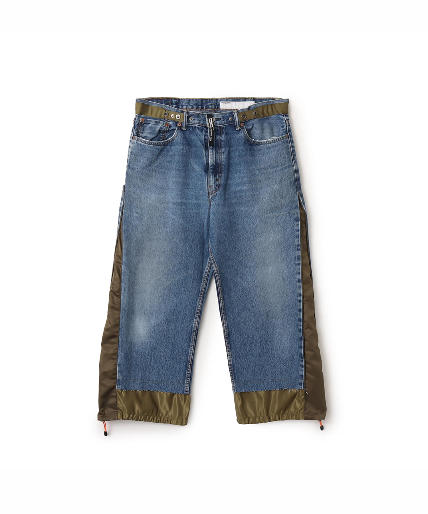 Poliquant THE DEFORMED ADJUSTABLE THRIFTING DENIM 550 [FIGURE ARCHIVES] INDIGOの画像