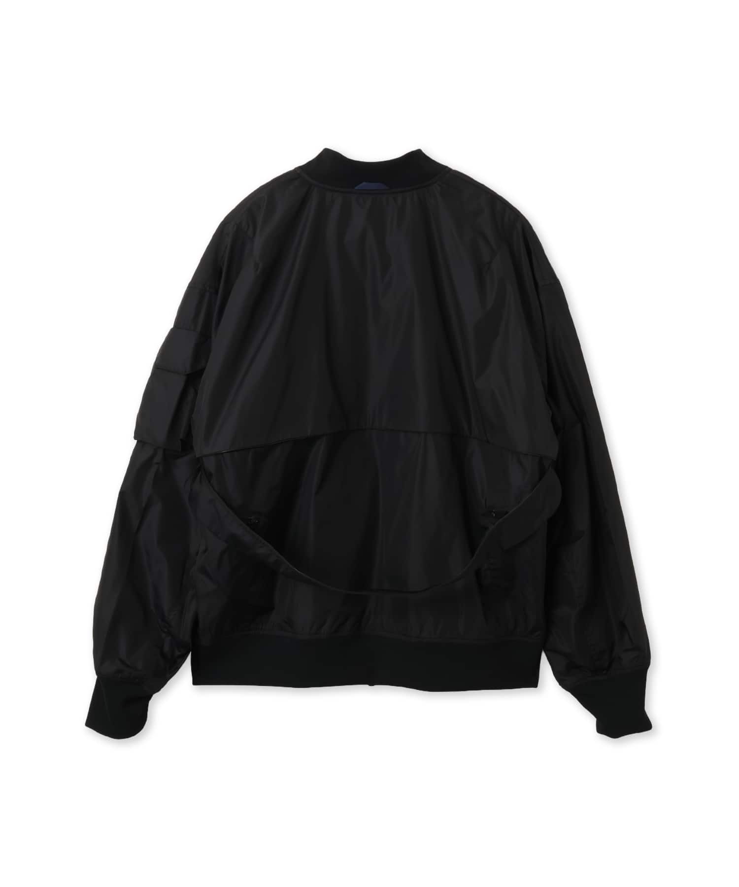 Poliquant THE BREATHABLE INSULATED BOMBER JACKET BLACKの画像