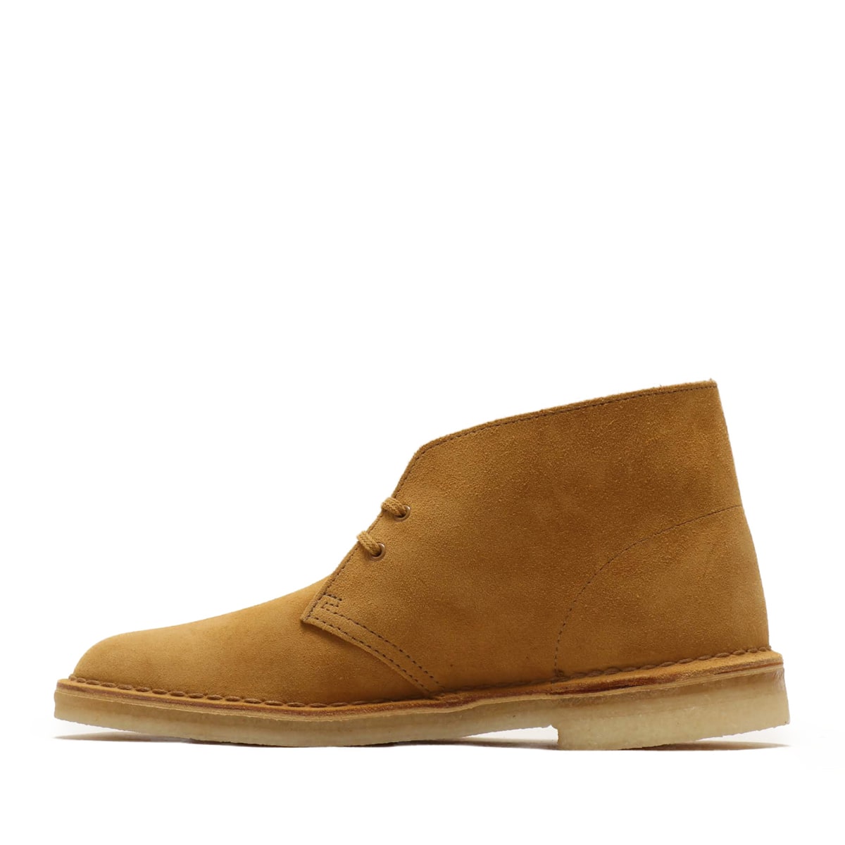 desert boot oak suede