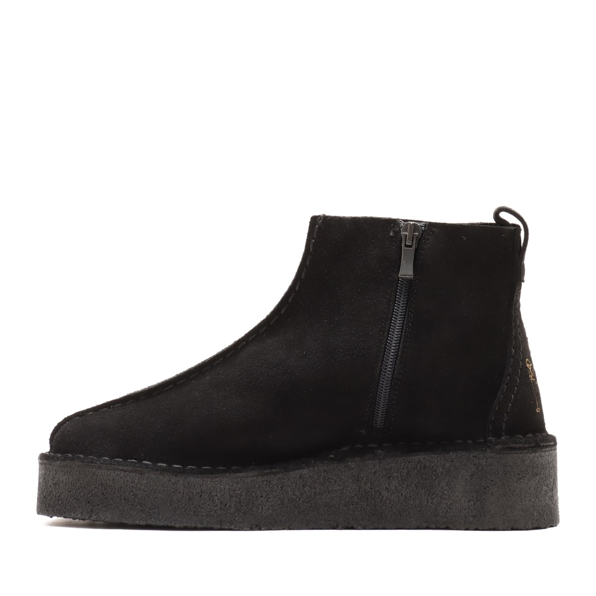 Clarks Trek Wedge Bt. Black Sde BLACK 23FA-I