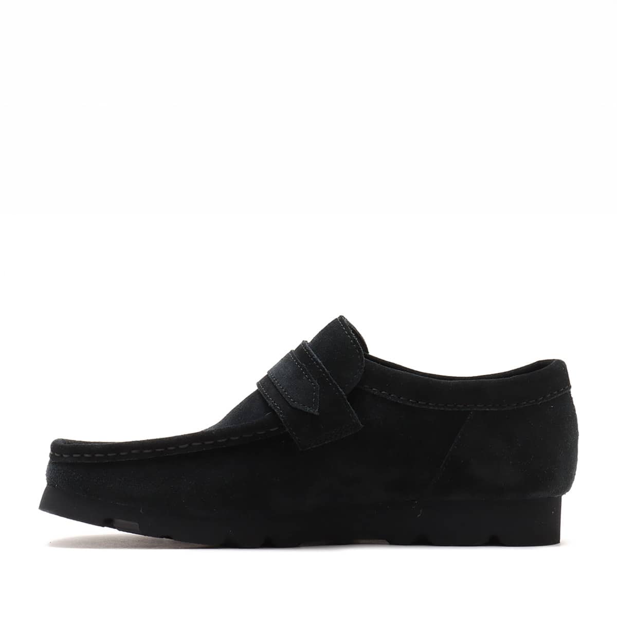 Clarks WallaLoaferGTX Black Sdeの画像