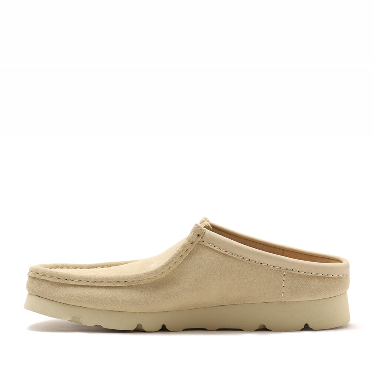 Clarks Wallabee Slip Maple Suedeの画像