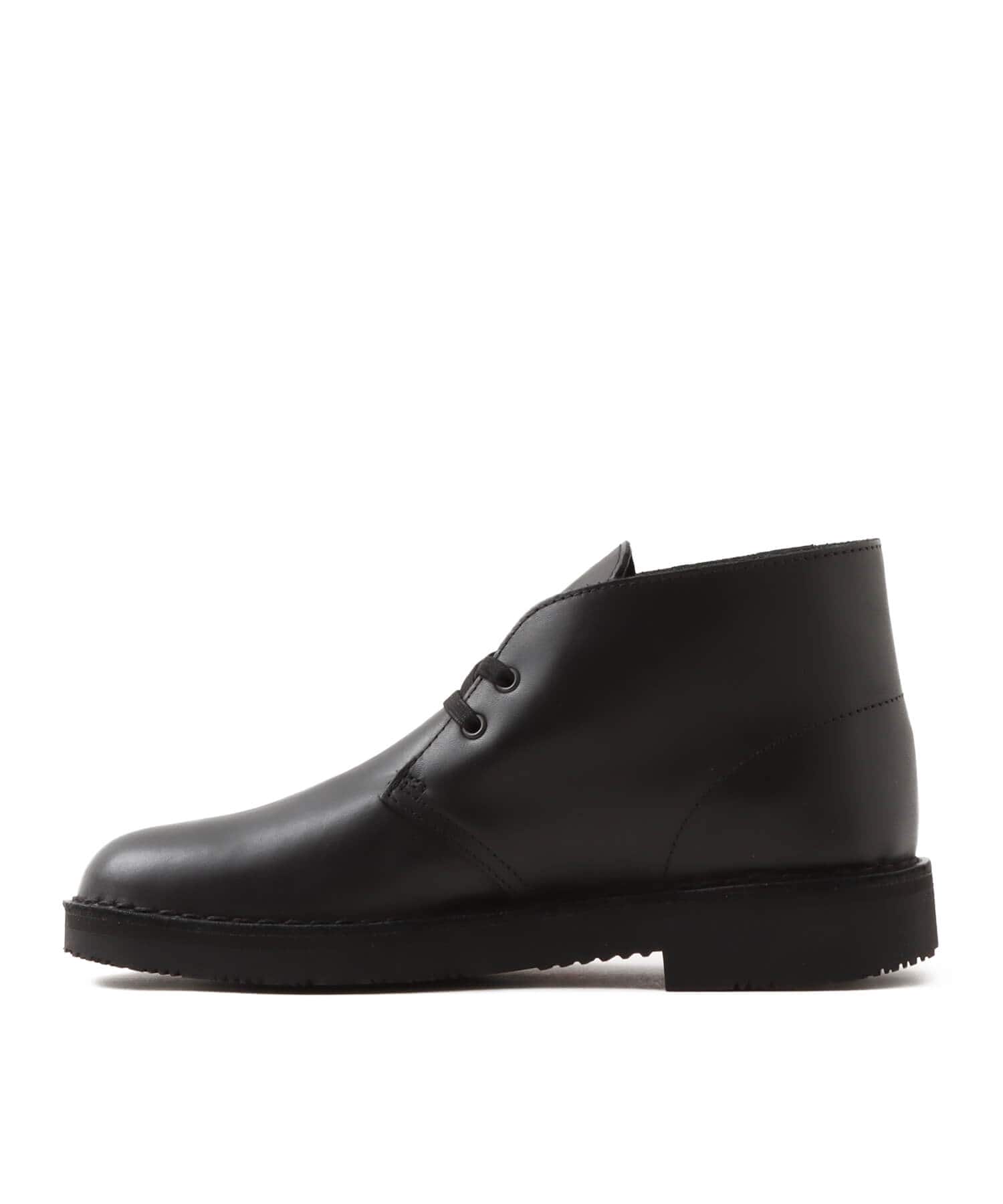CLARKS Desert Boot GTX Black Leatherの画像