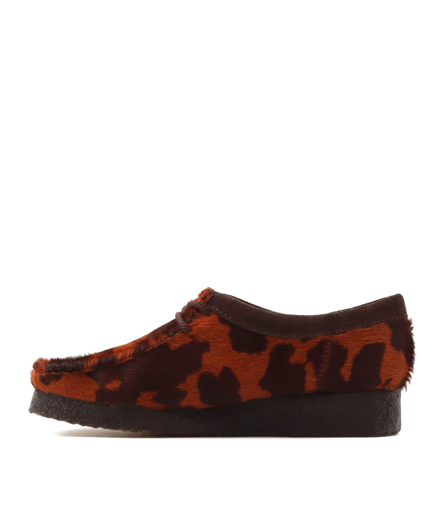 CLARKS Ladies Wallabee. Brown Cowの画像