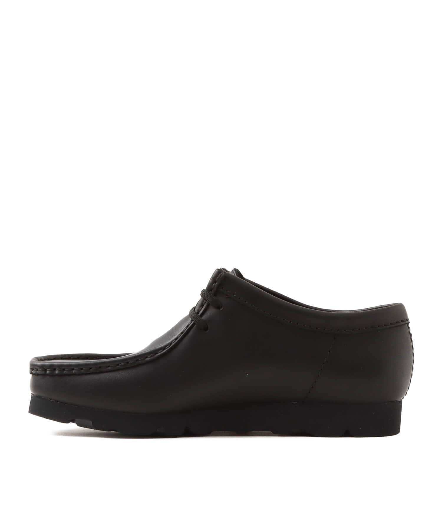CLARKS Wallabee GTX Black / Black Leatherの画像