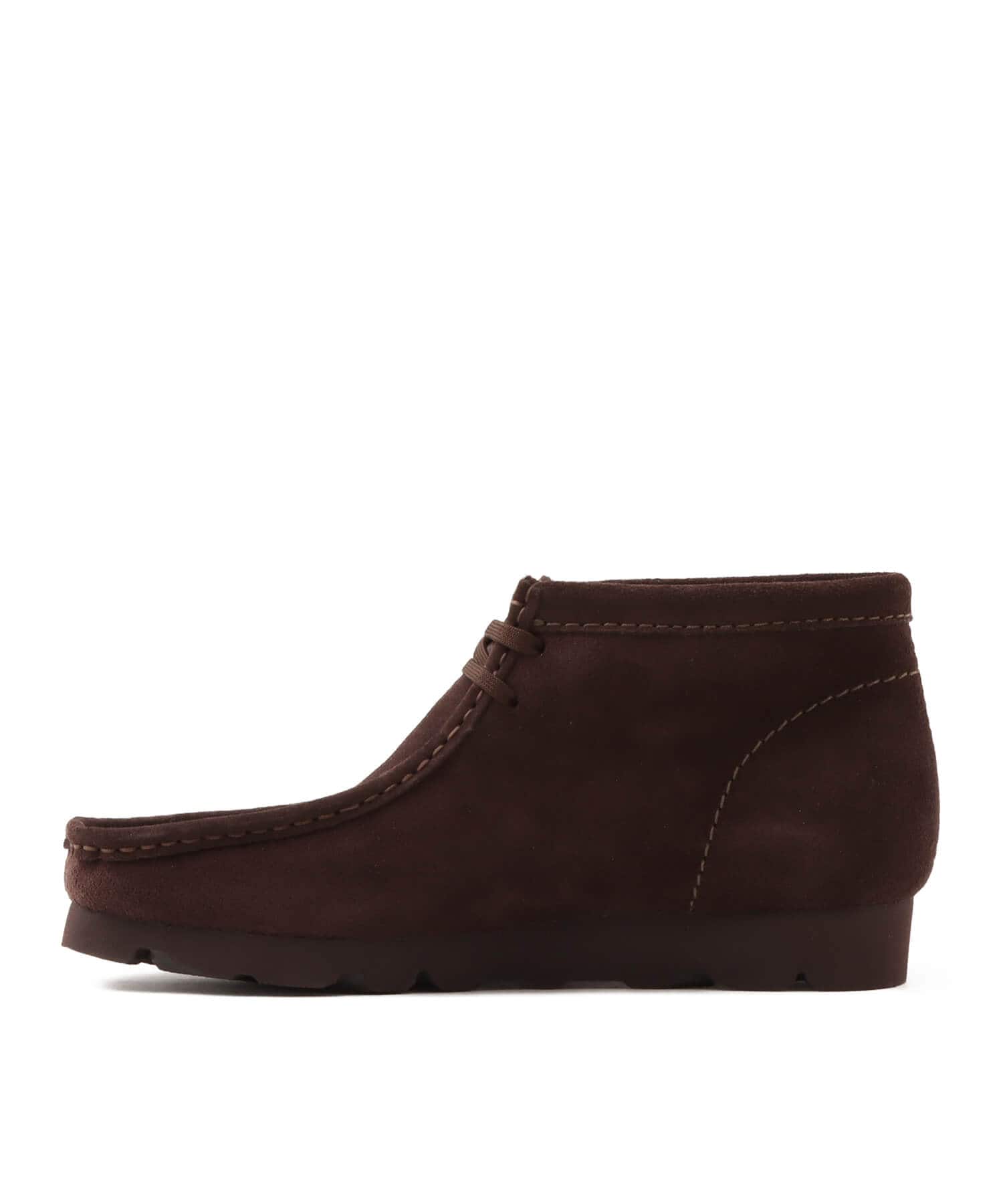 CLARKS Wallabee Boot GTX Dark Brown Suedeの画像