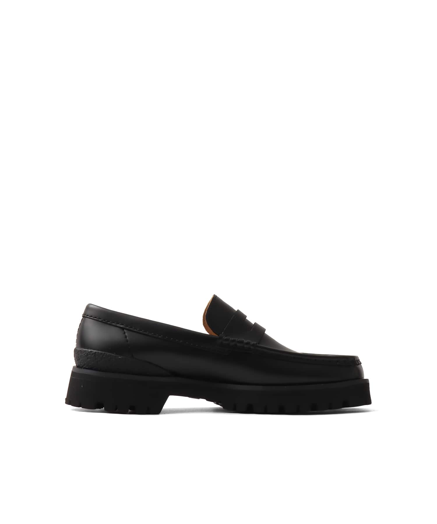 Clarks Yukoner Penny Black Leatherの画像