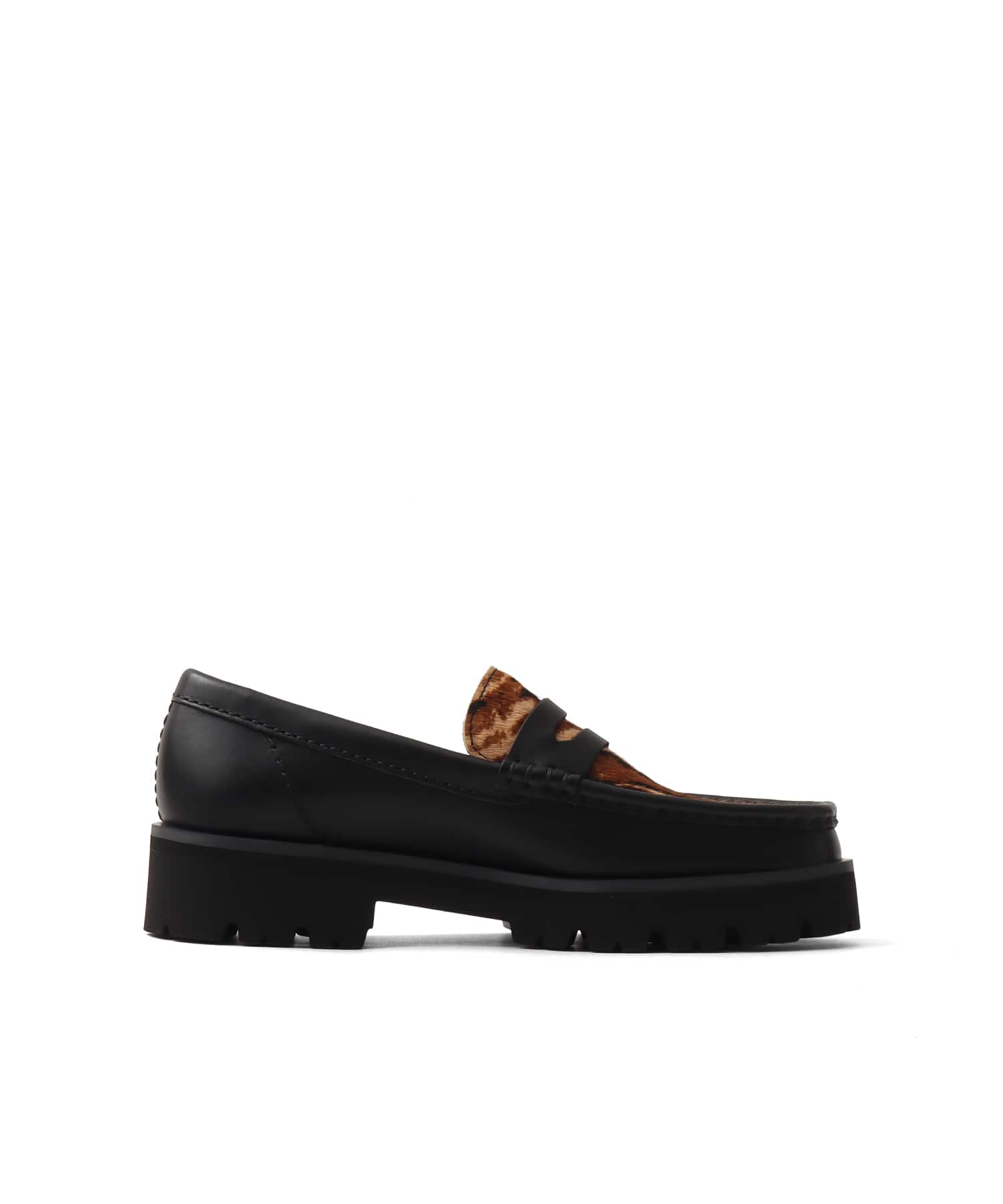 Clarks Yukoner Penny. Black Combiの画像