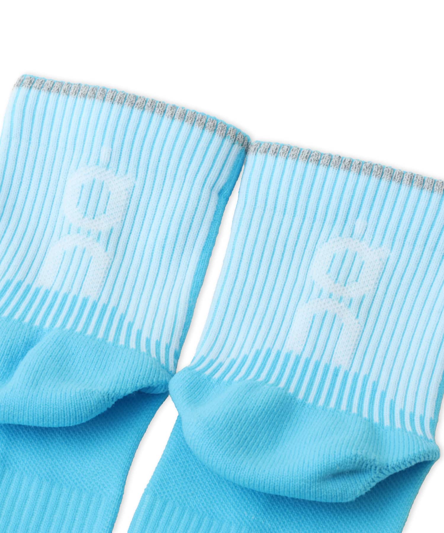 On Performance Run Sock Mid Horizon | Whiteの画像