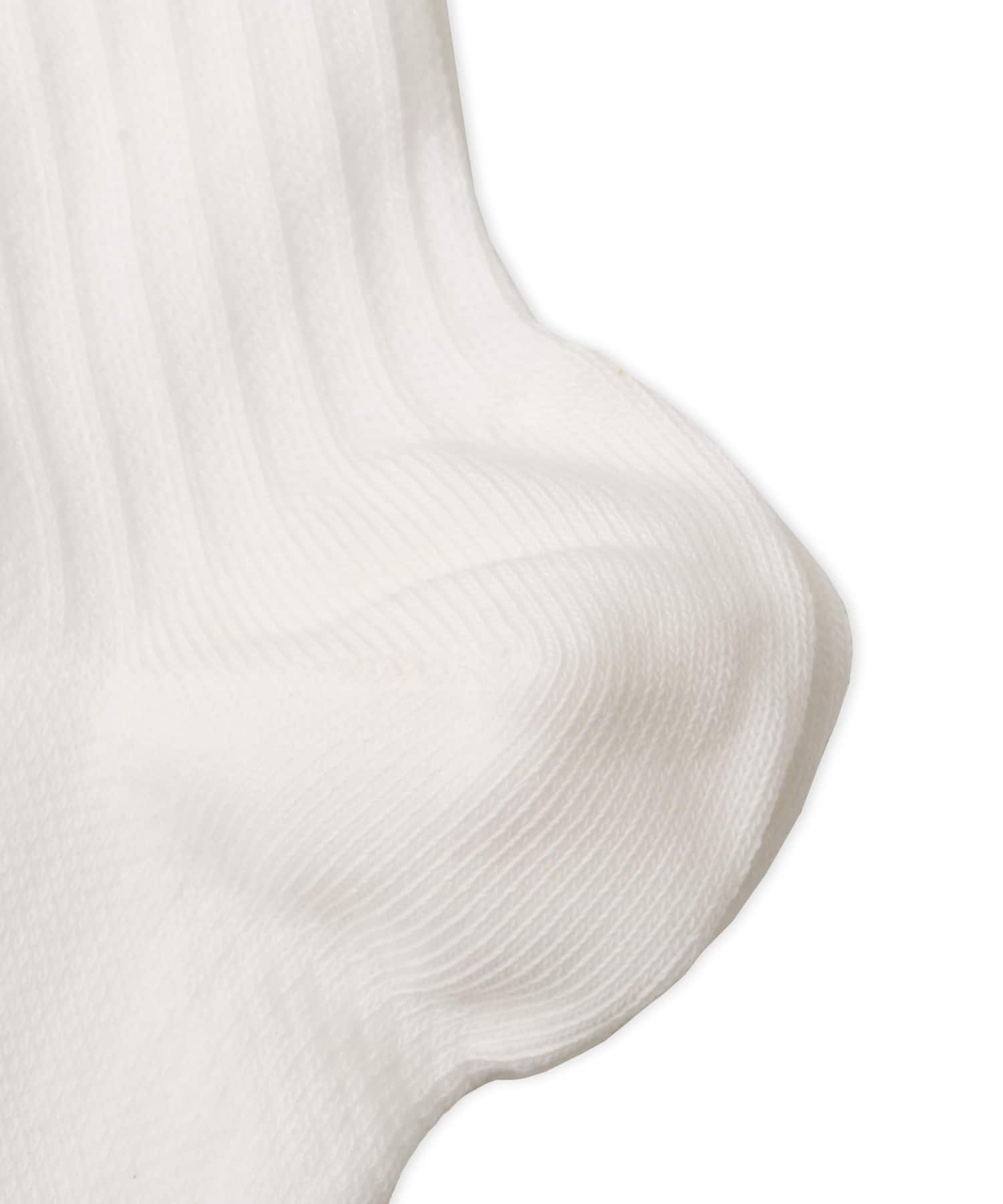 On Logo Sock High 3P WHITEの画像