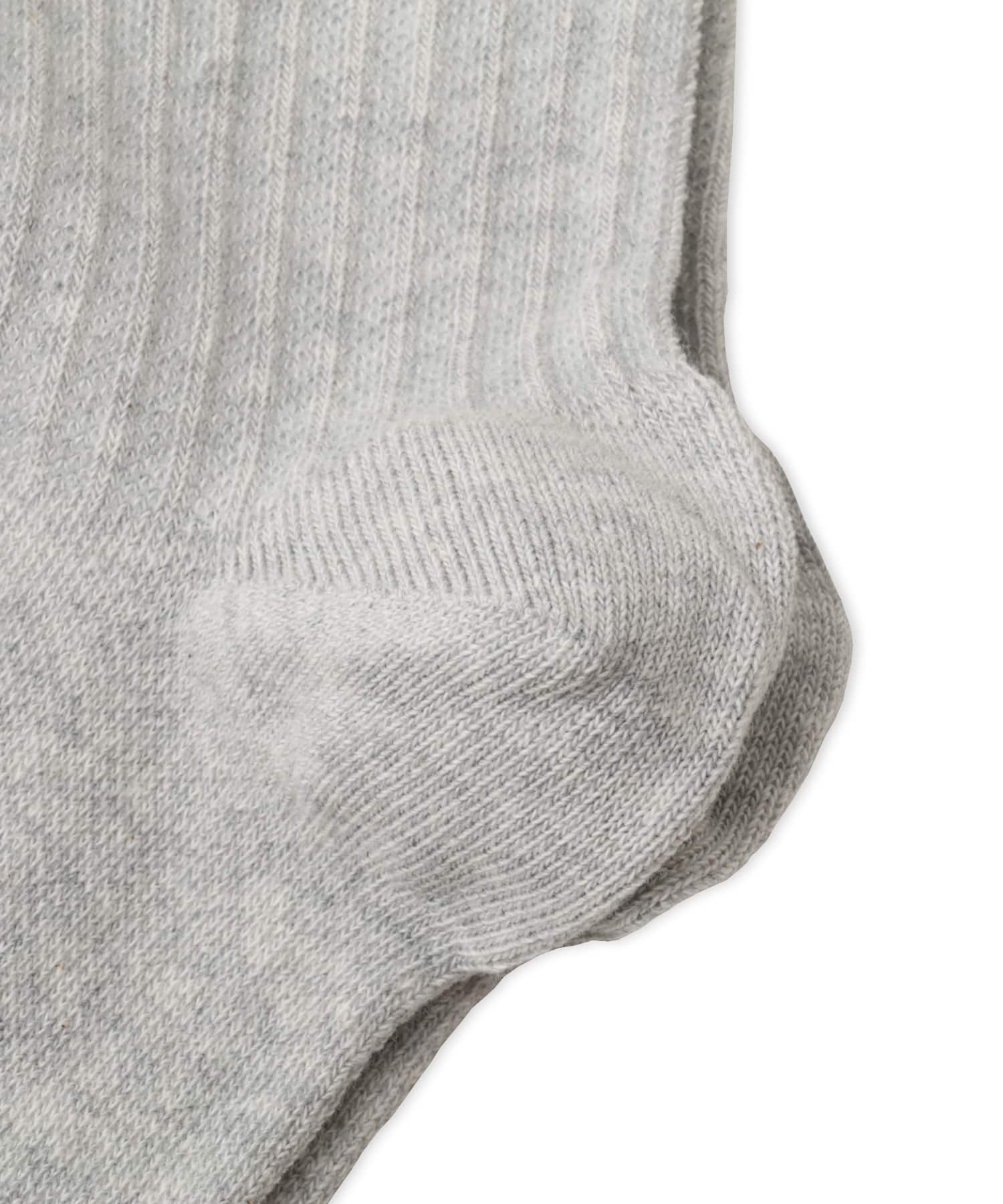 On Logo Sock High 3P HEATHER GRAYの画像