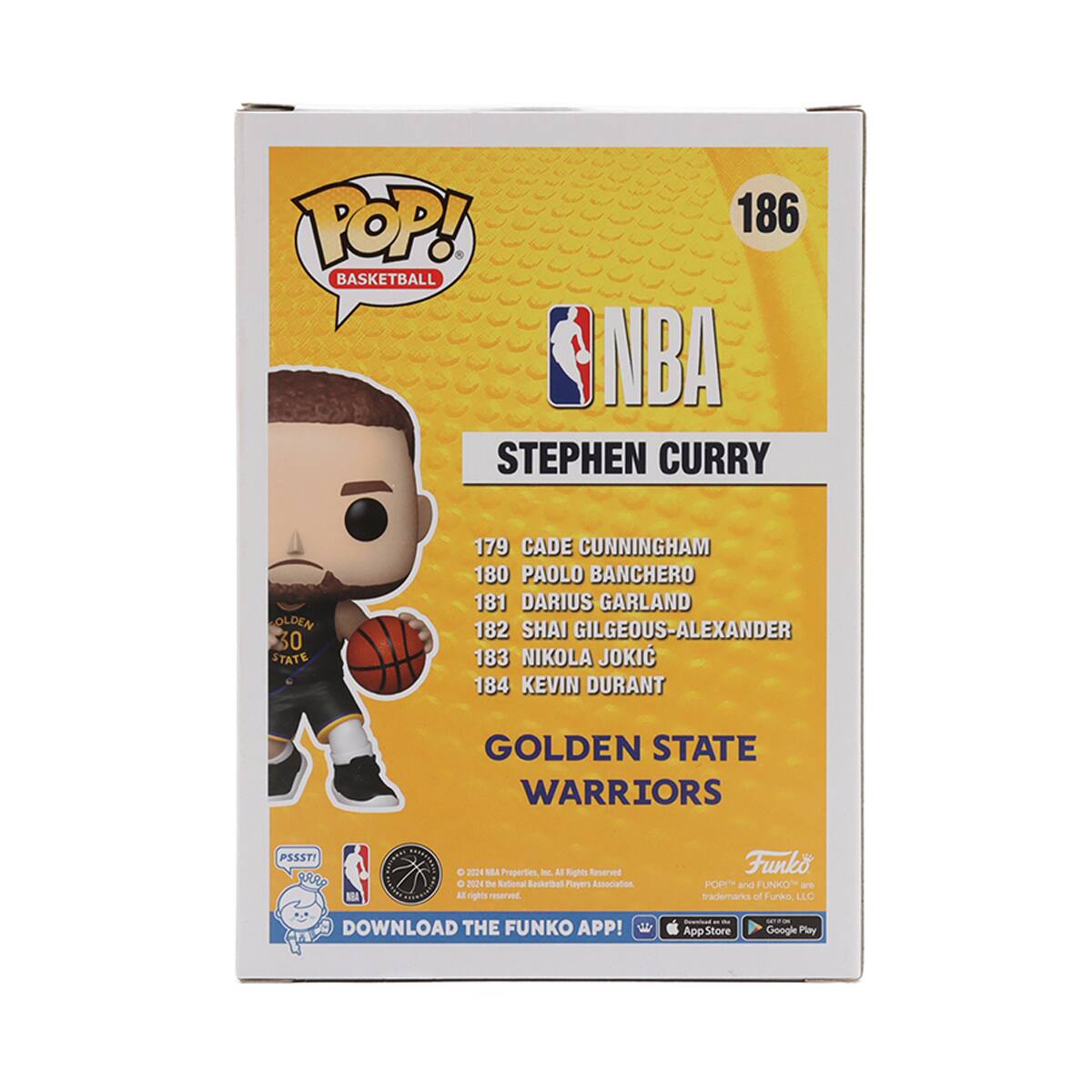 FUNKO POP! NBA- Warriors Stephen Curry(22-23 Statement Edition) MULTIの画像