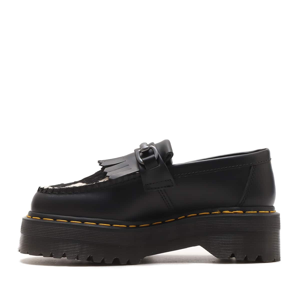 Dr.Martens Adrian Snaffle Loffer BLACK+COW 23FW-I