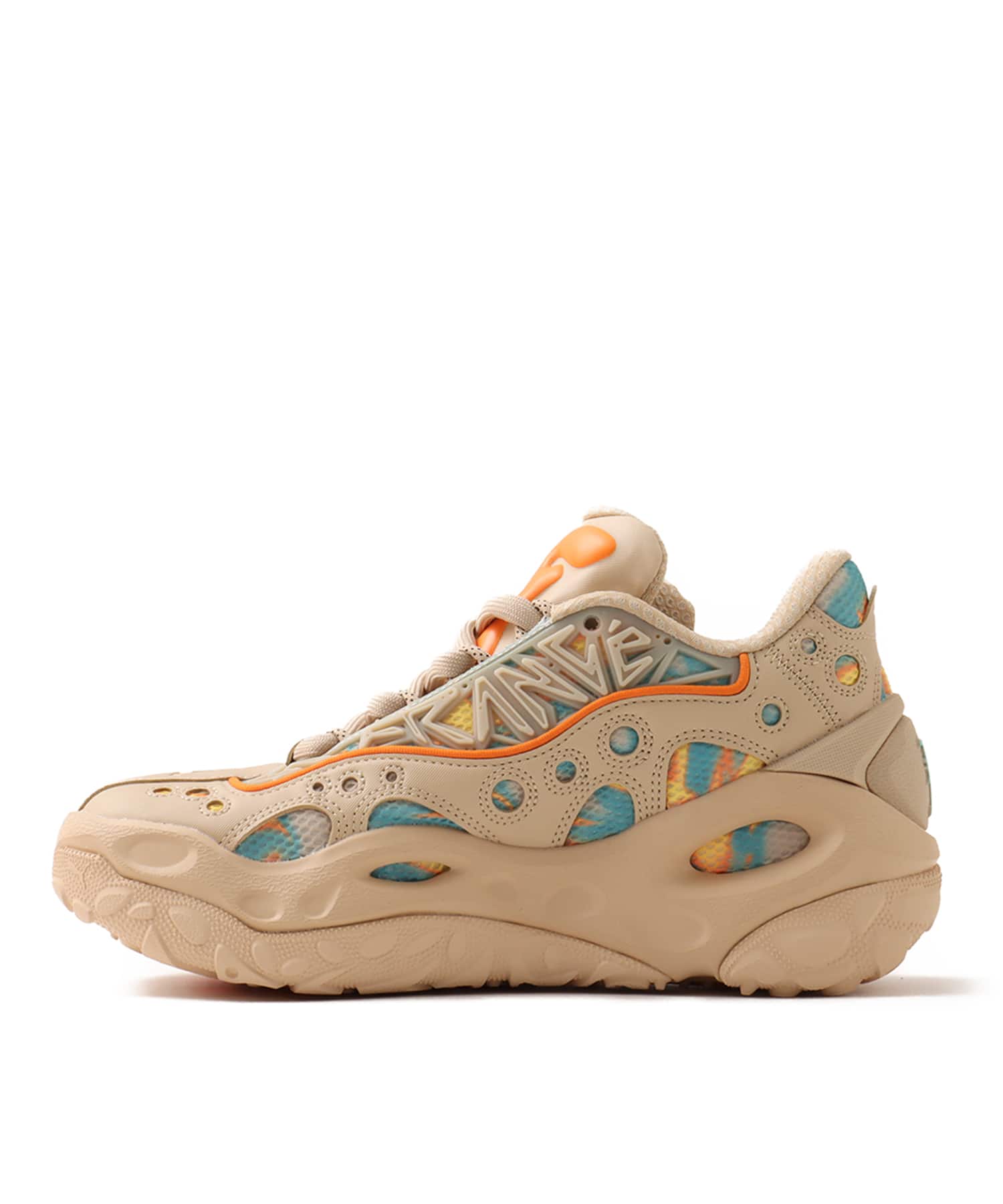PUMA LA FRANCE RNR FLARE LIGHT SAND-ORANGE GLO-AQUATIの画像
