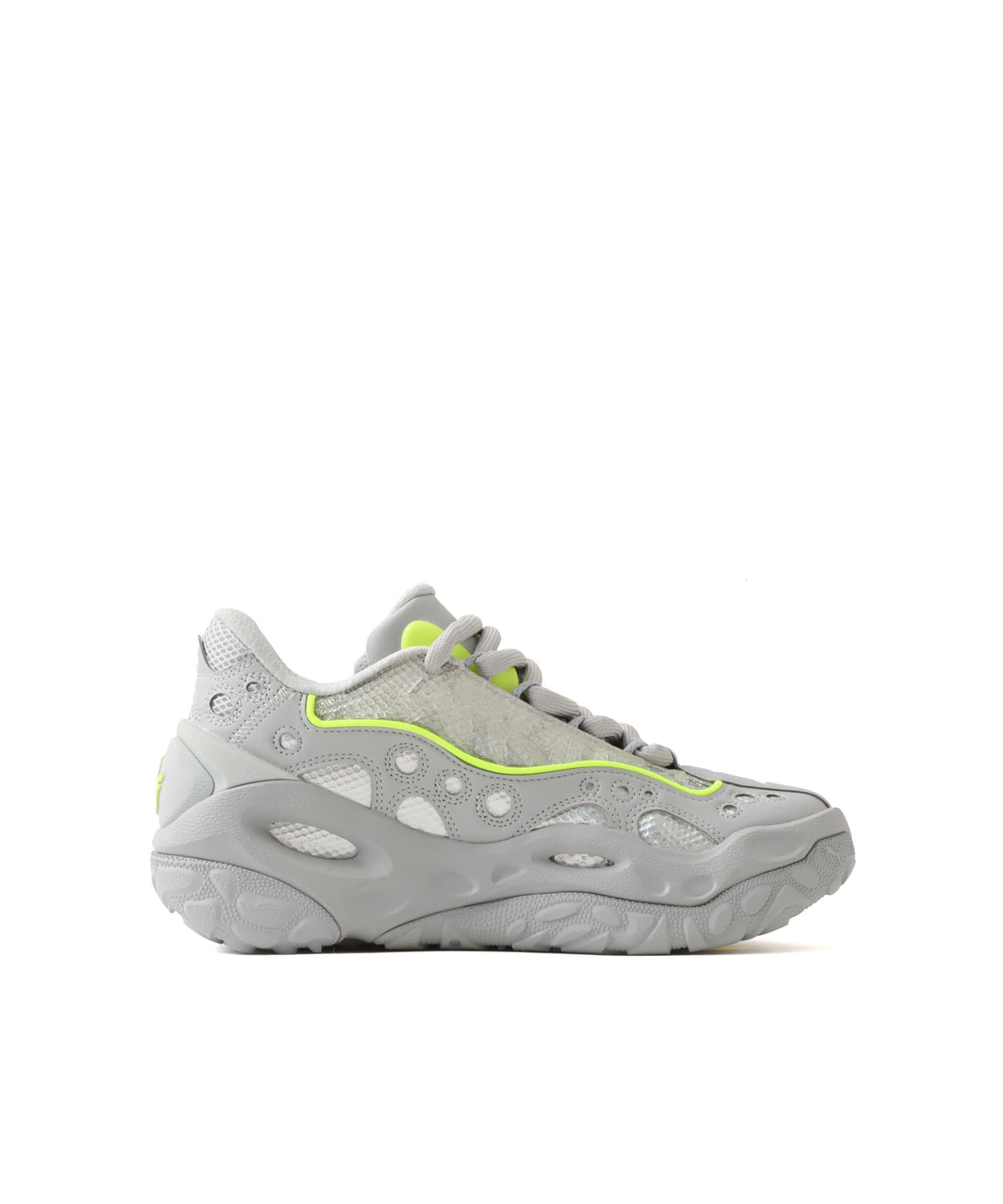 PUMA LA FRANCE RNNR REFLECTION FLAT LIGHT GRAY-SUNSET GLOW-の画像