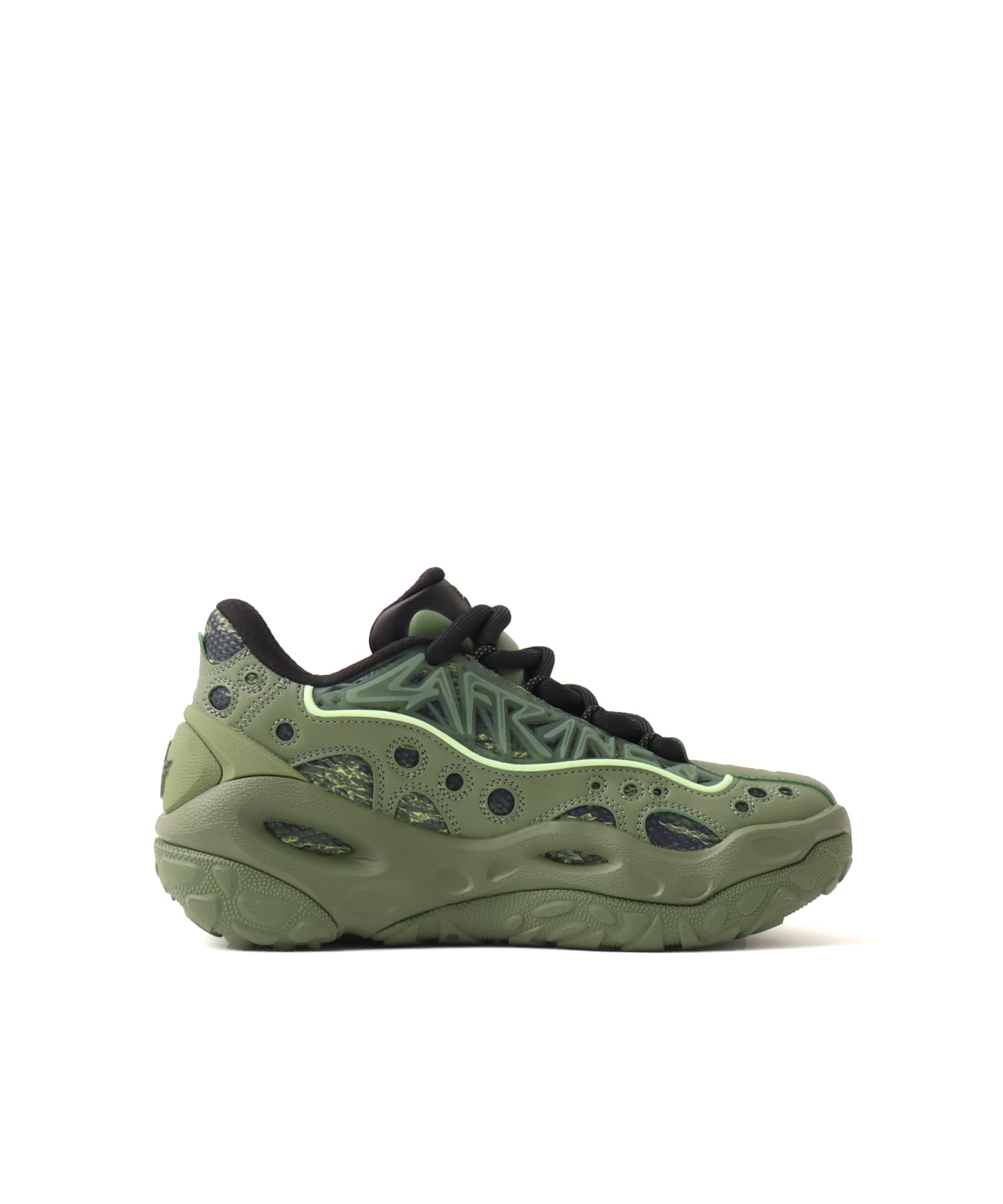 PUMA LA FRANCE RNR CAMO AVOCADO GREEN-FIZZY LIGHTの画像