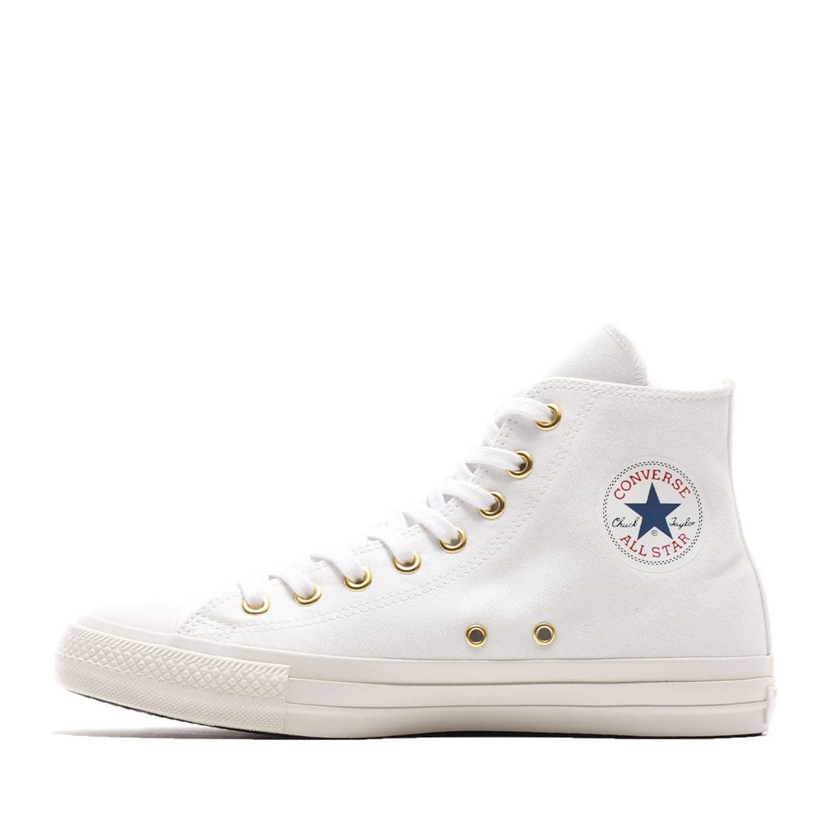 CONVERSE ALL STAR 100 LOGOEMBROIDERY G HI WHITEの画像