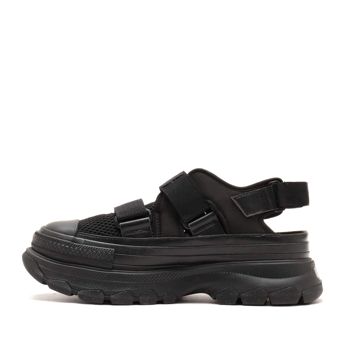 CONVERSE AS® TREKWAVE SANDAL OX ブラックモノクロームの画像