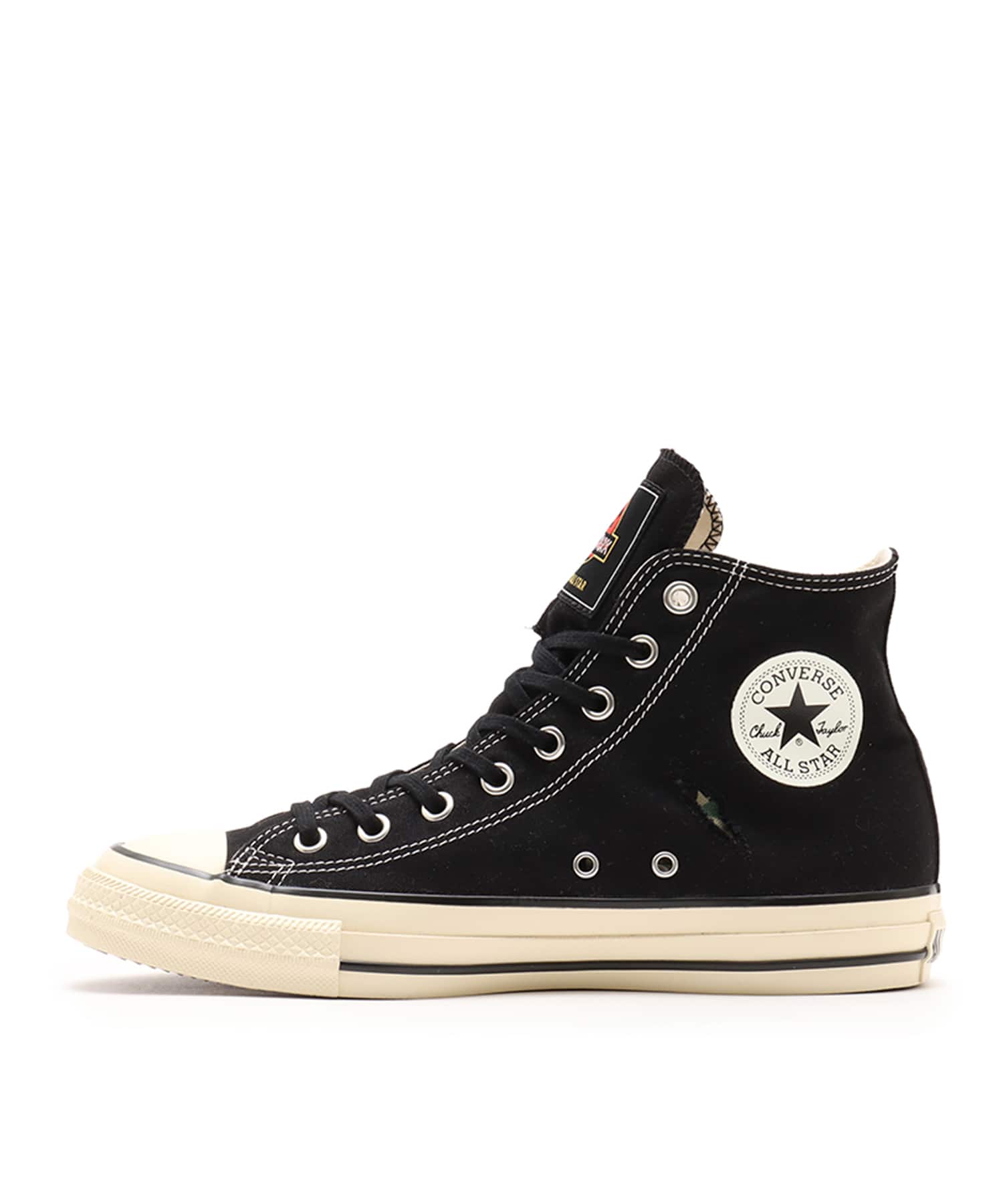 CONVERSE ALL STAR AGED RL HI / JURASSIC PARK  BLACK/CAMOの画像
